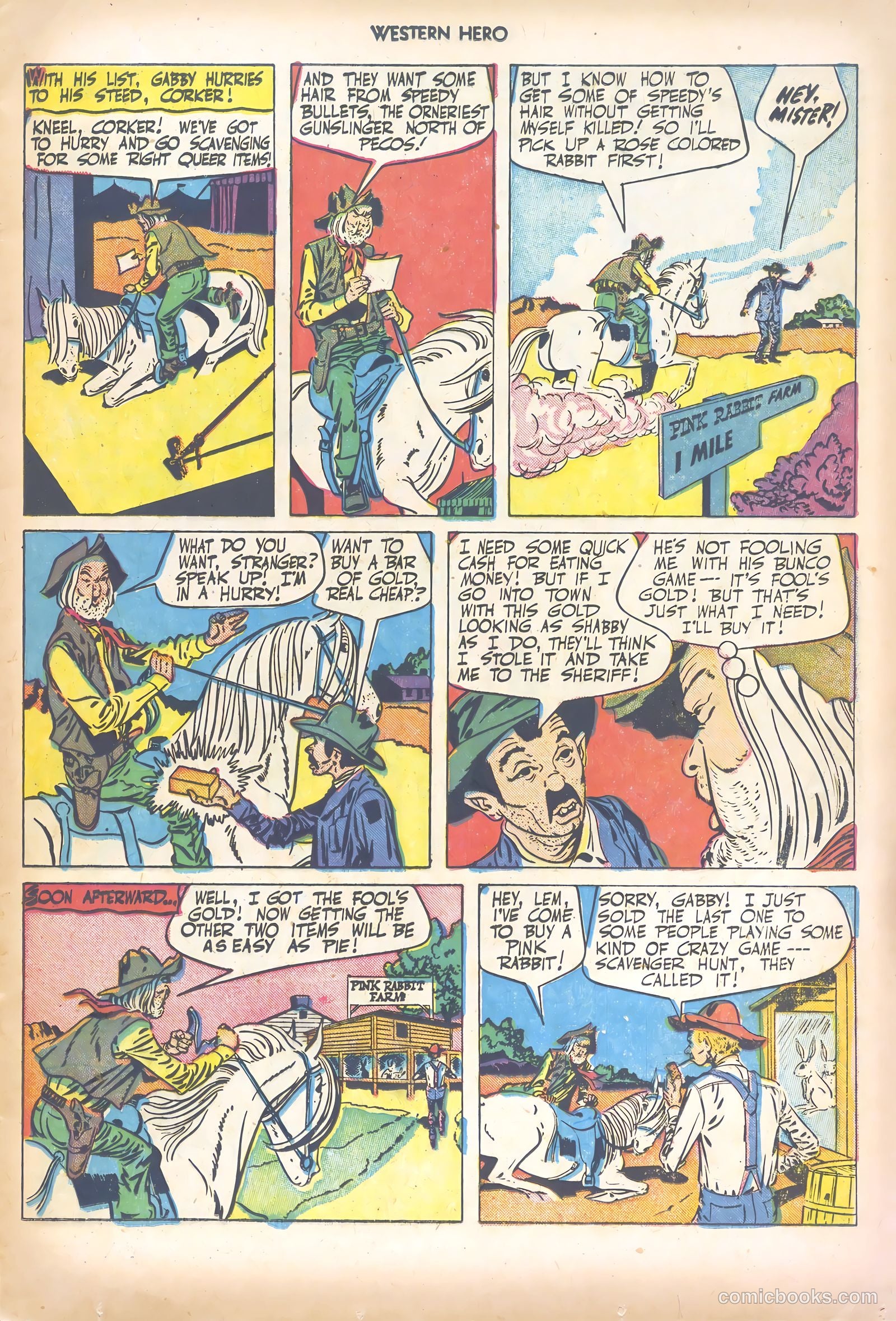 Western Hero #109 (1951) — page 13 of 36