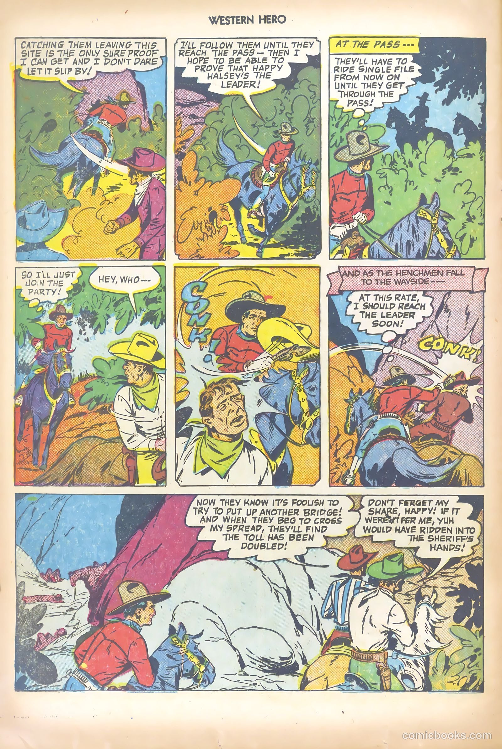 Western Hero #109 (1951) — page 22 of 36