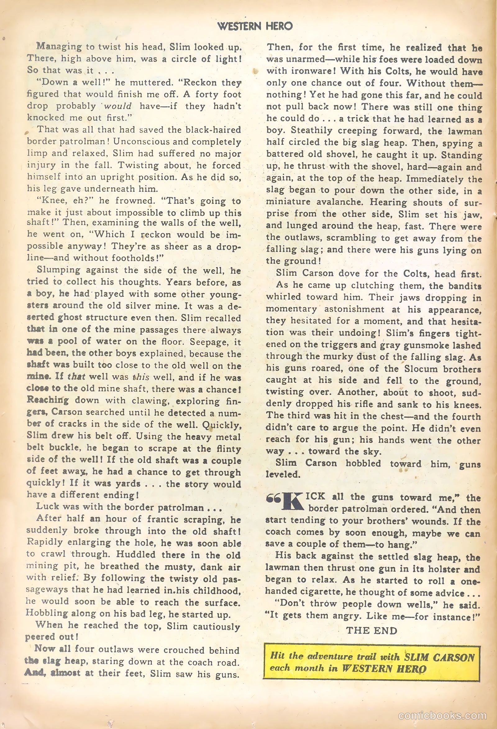 Western Hero #109 (1951) — page 26 of 36