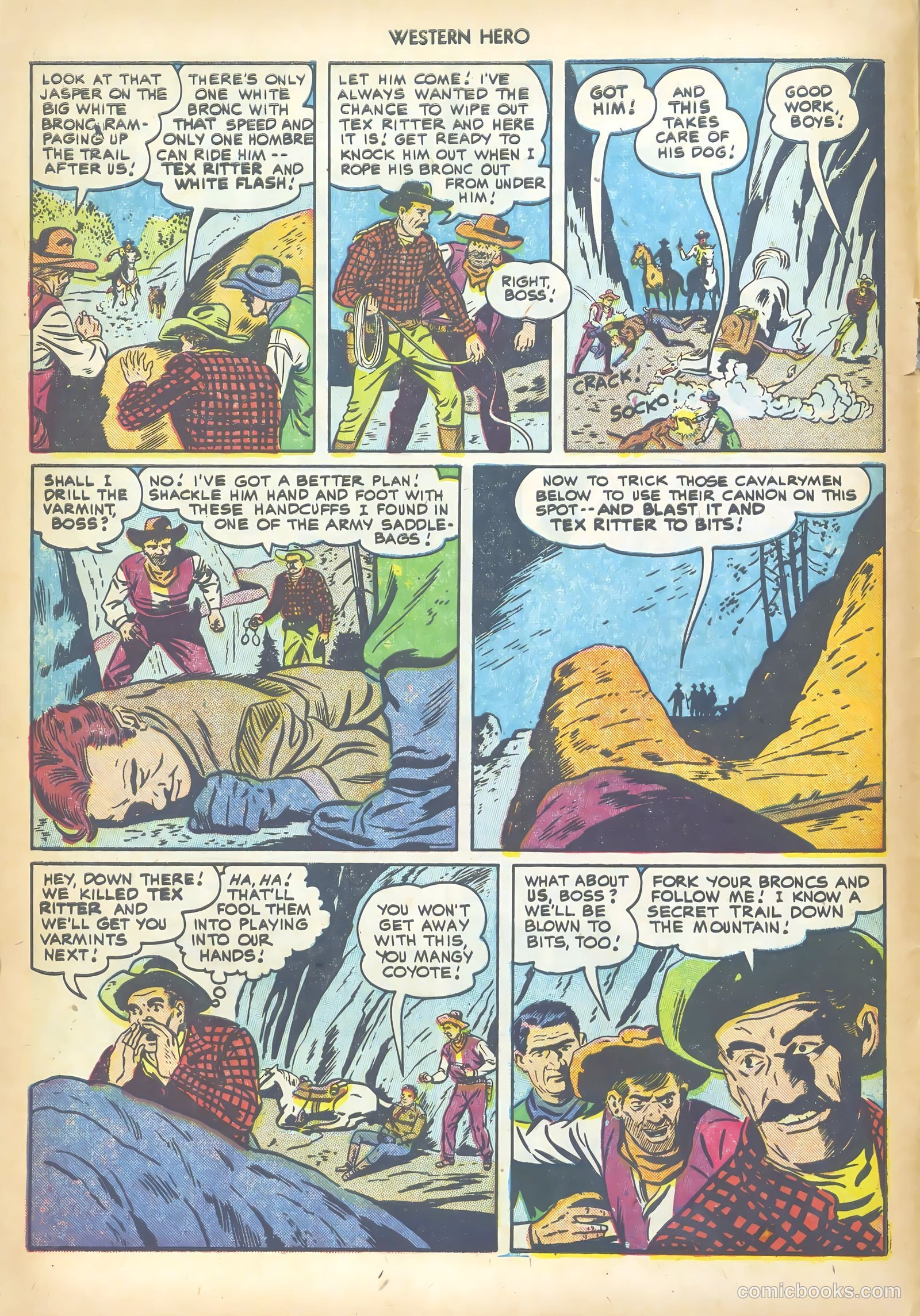 Western Hero #110 (1952) — page 8 of 36