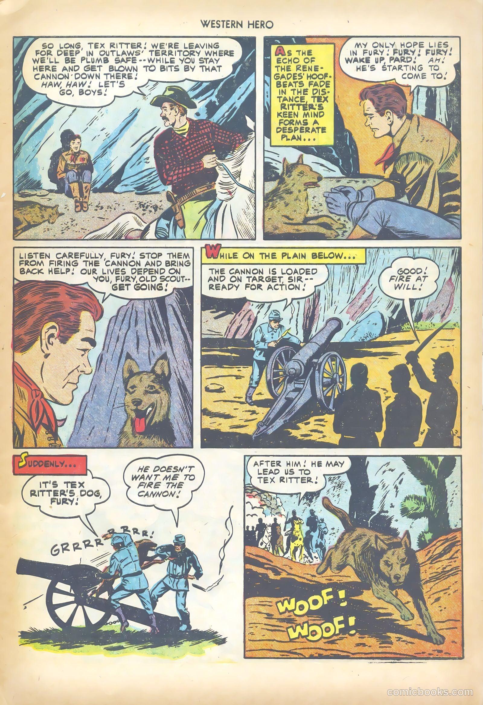 Western Hero #110 (1952) — page 9 of 36