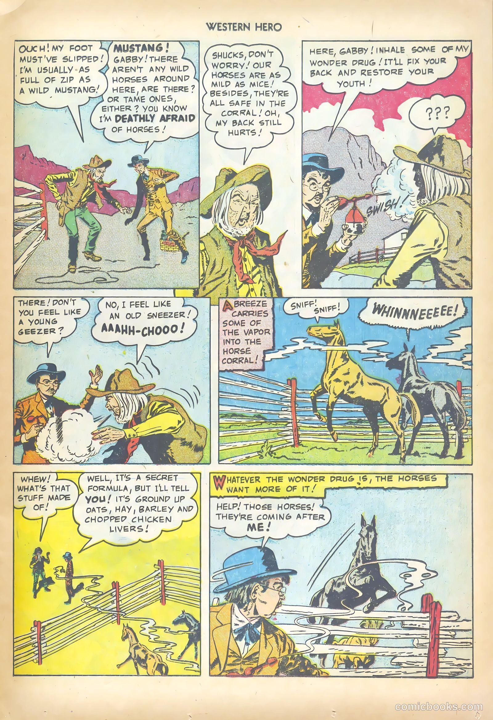 Western Hero #110 (1952) — page 13 of 36