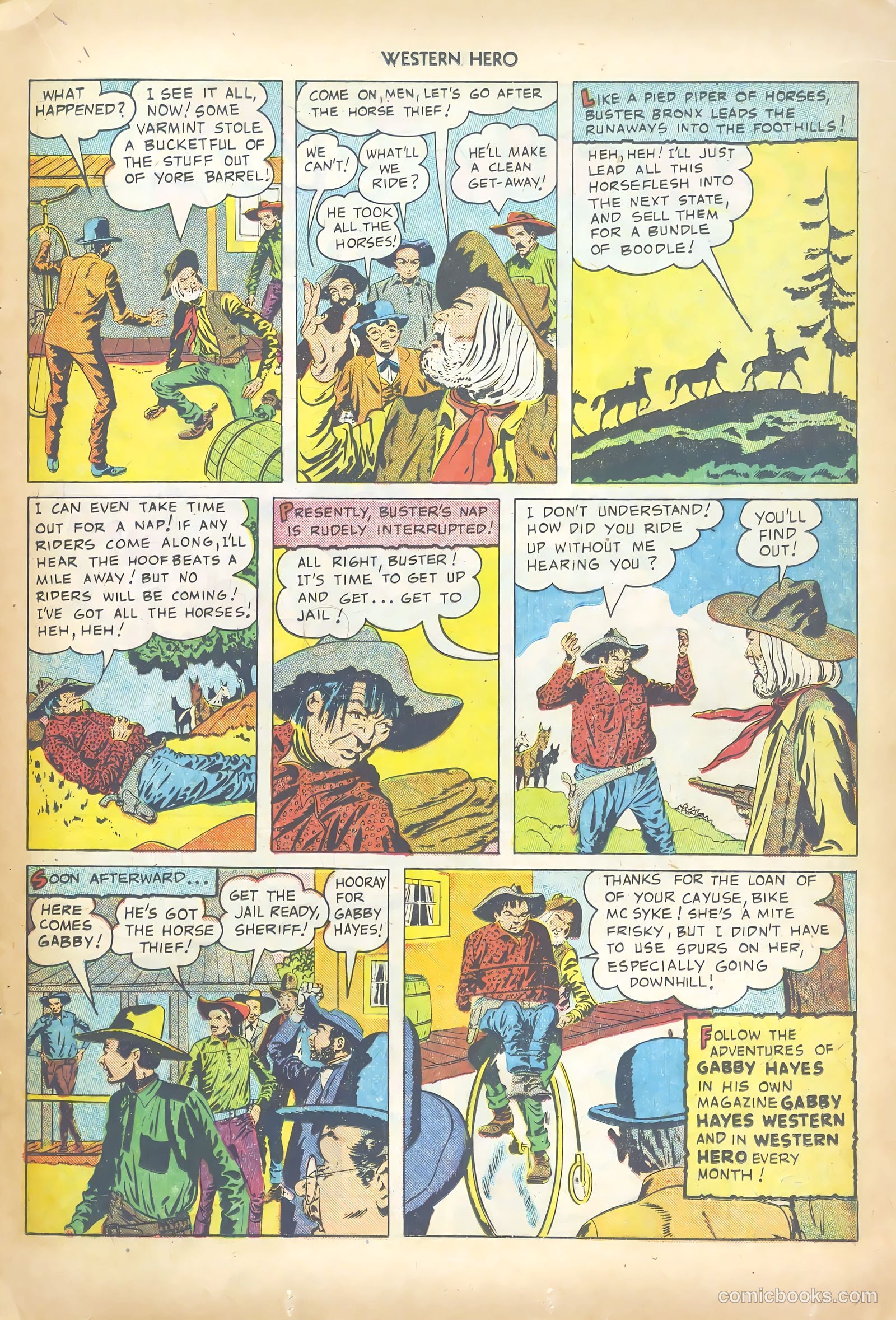 Western Hero #110 (1952) — page 17 of 36