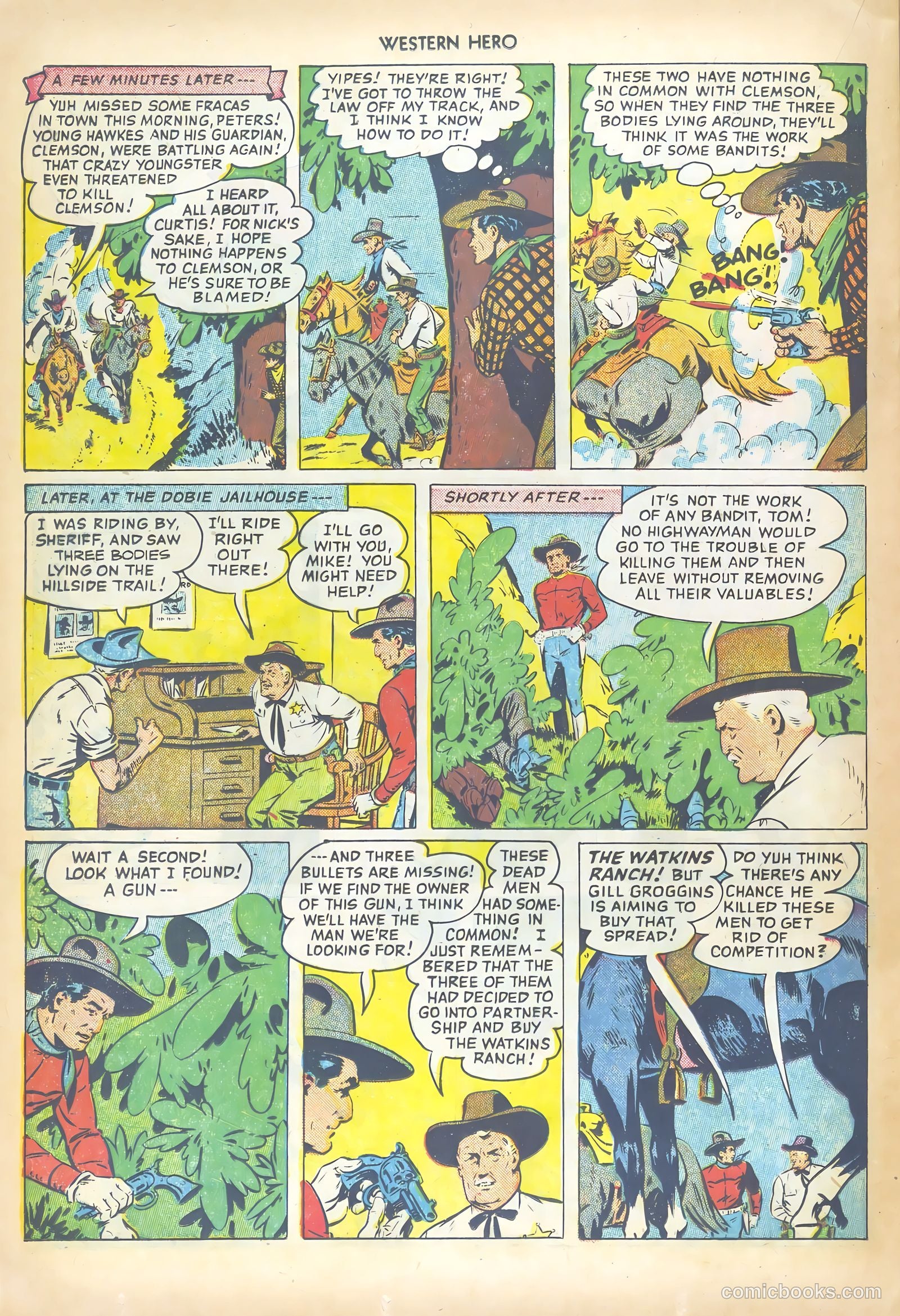 Western Hero #110 (1952) — page 20 of 36