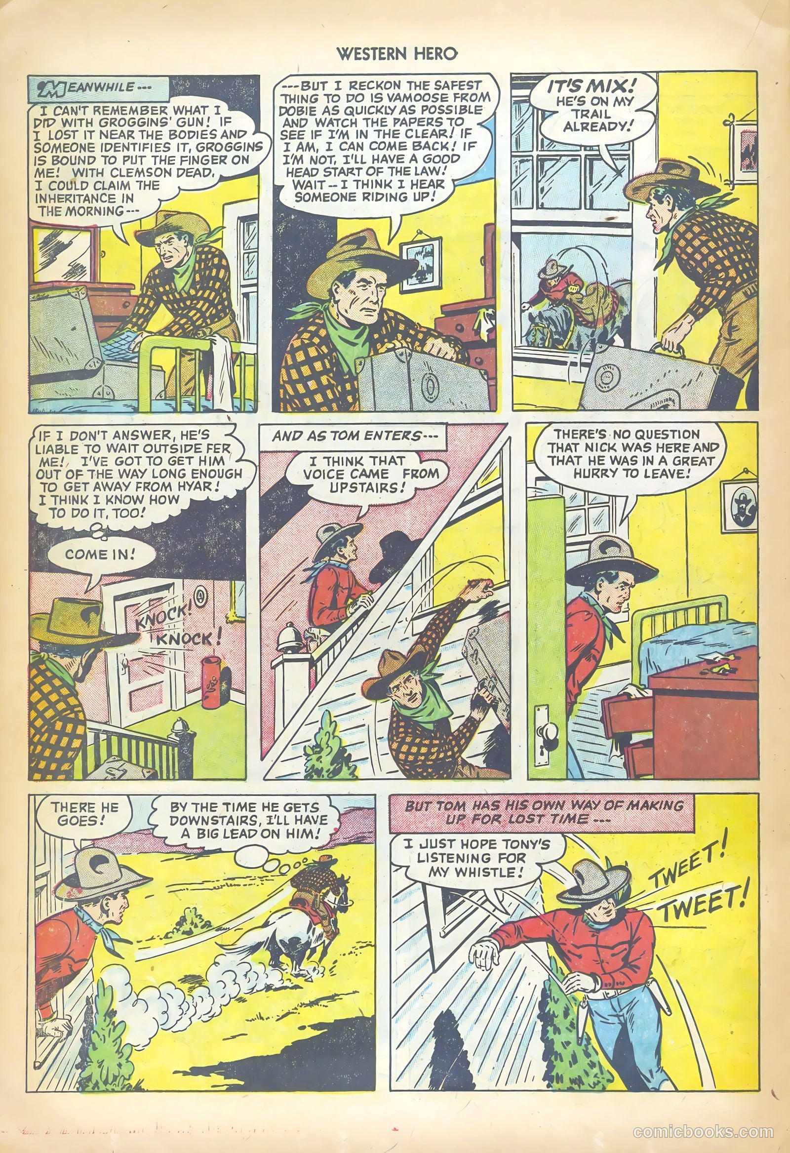 Western Hero #110 (1952) — page 22 of 36