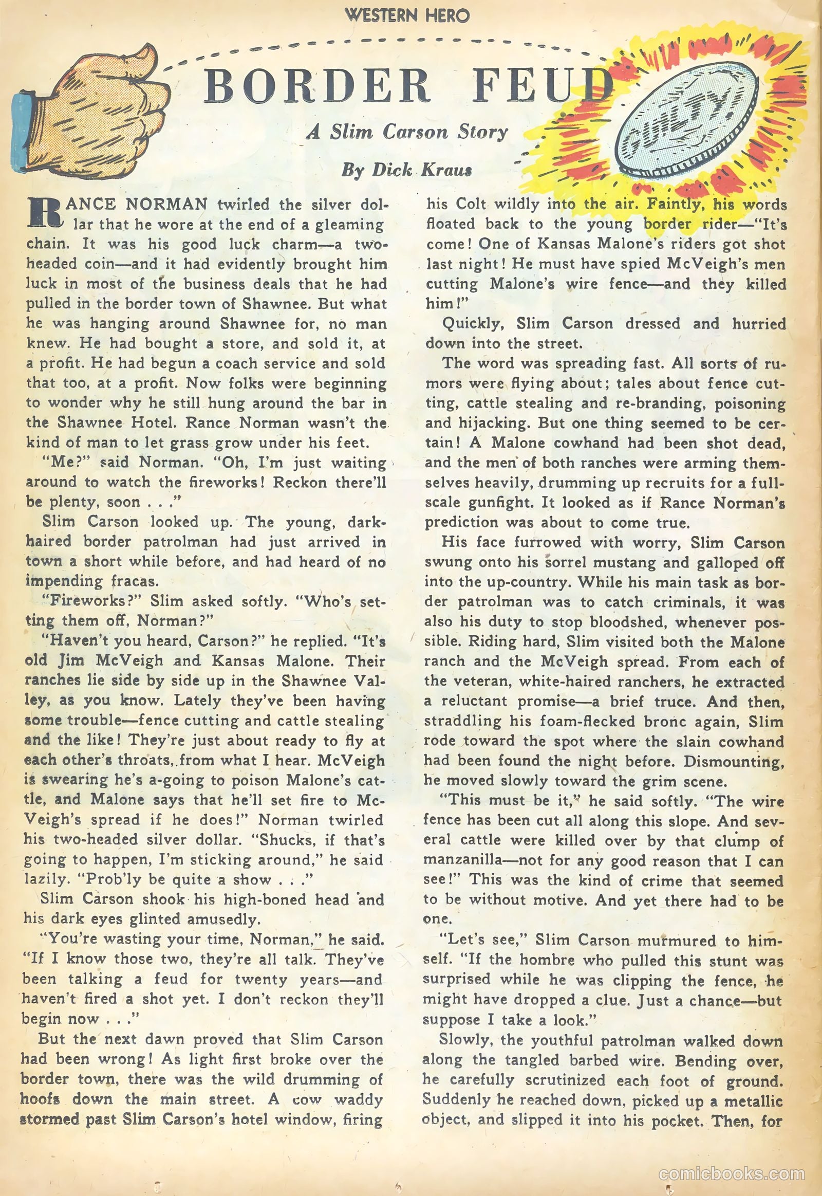 Western Hero #110 (1952) — page 24 of 36