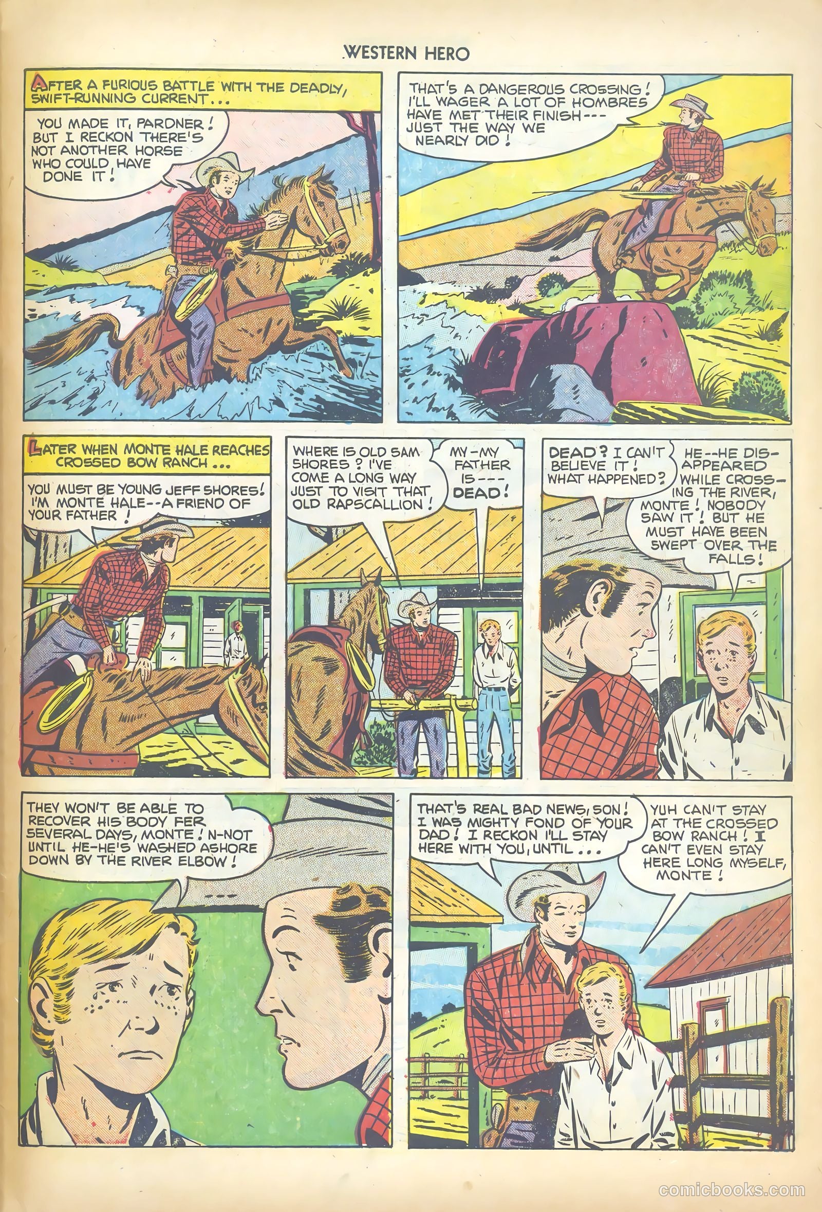 Western Hero #110 (1952) — page 27 of 36
