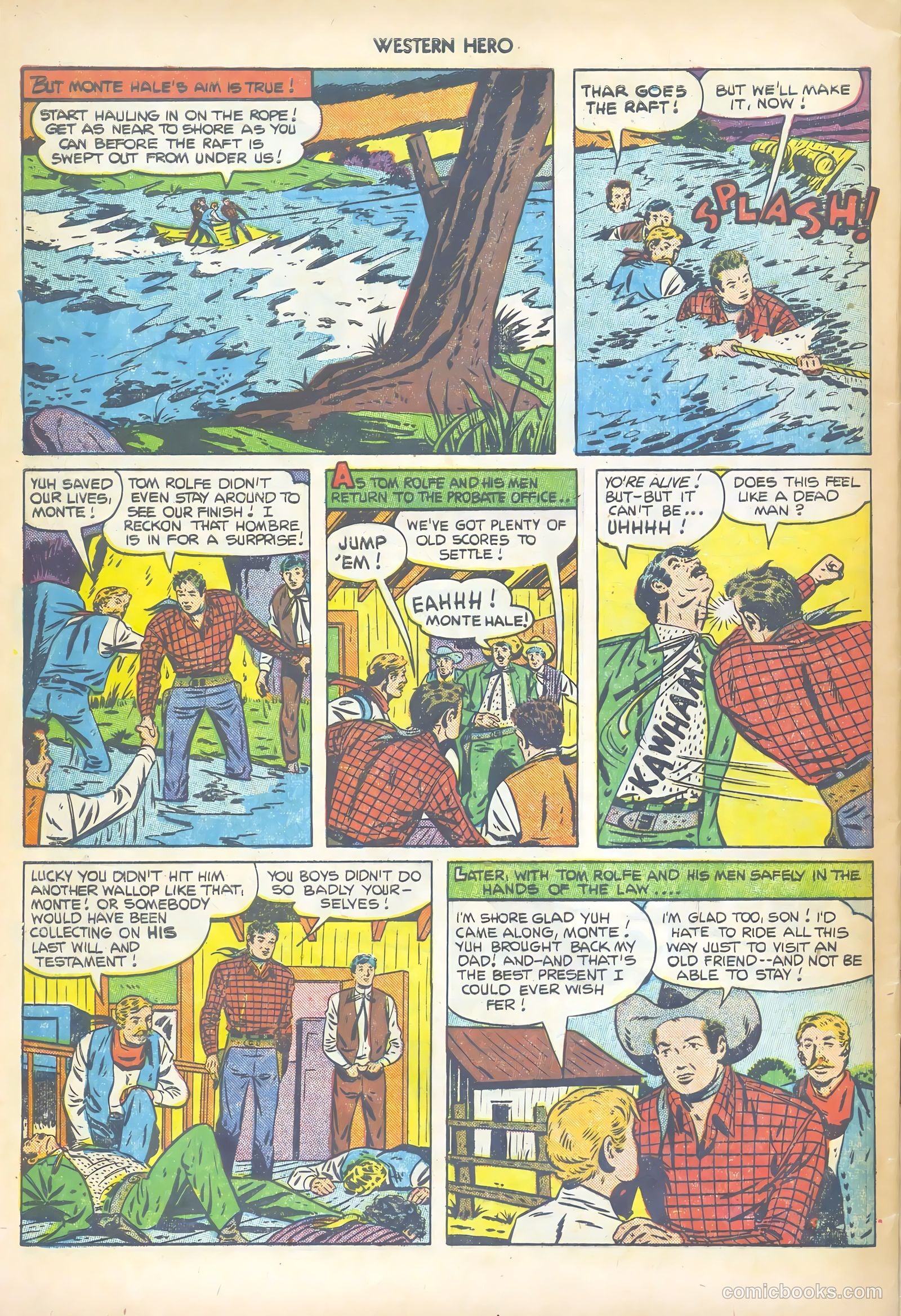 Western Hero #110 (1952) — page 32 of 36