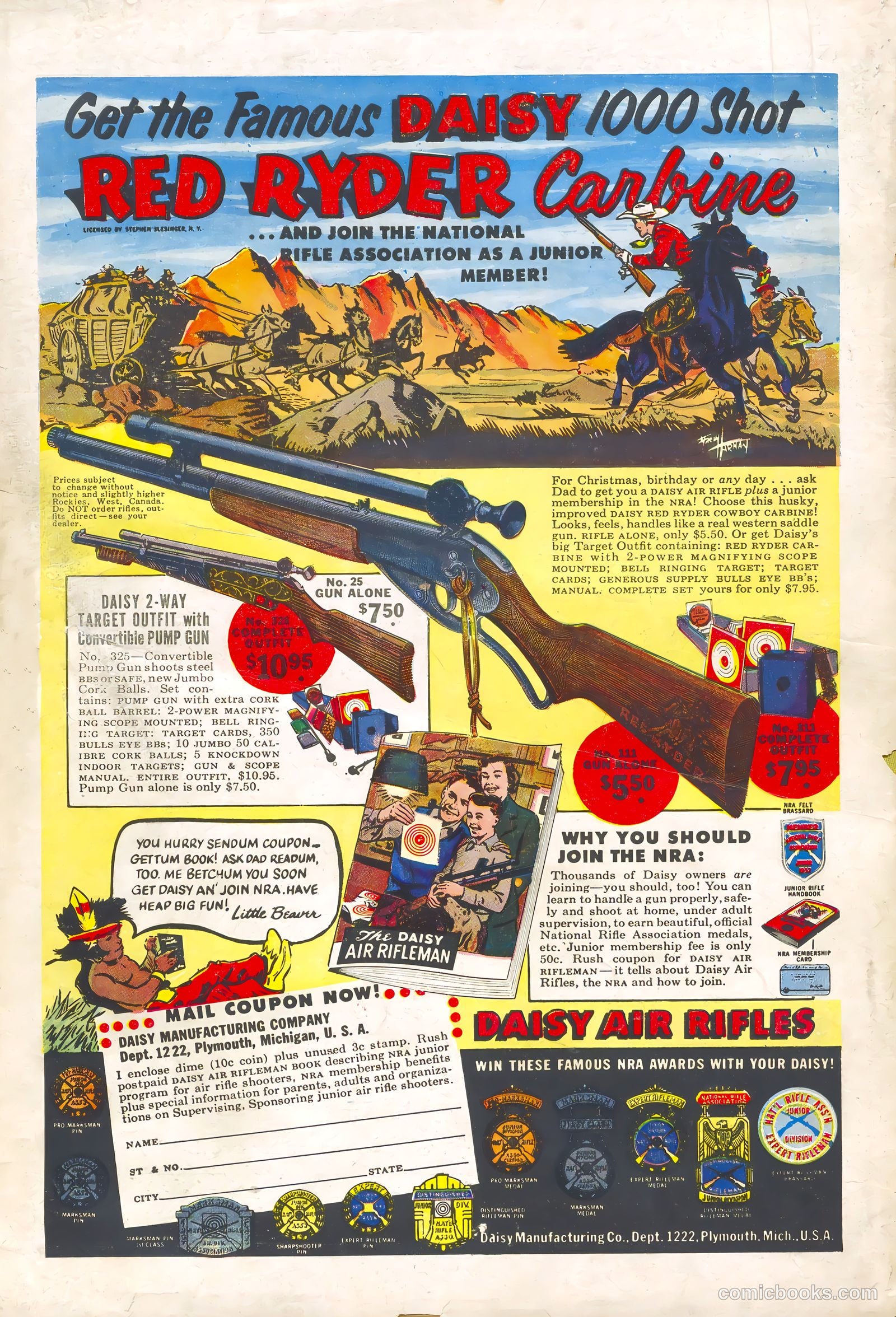 Western Hero #110 (1952) — page 36 of 36