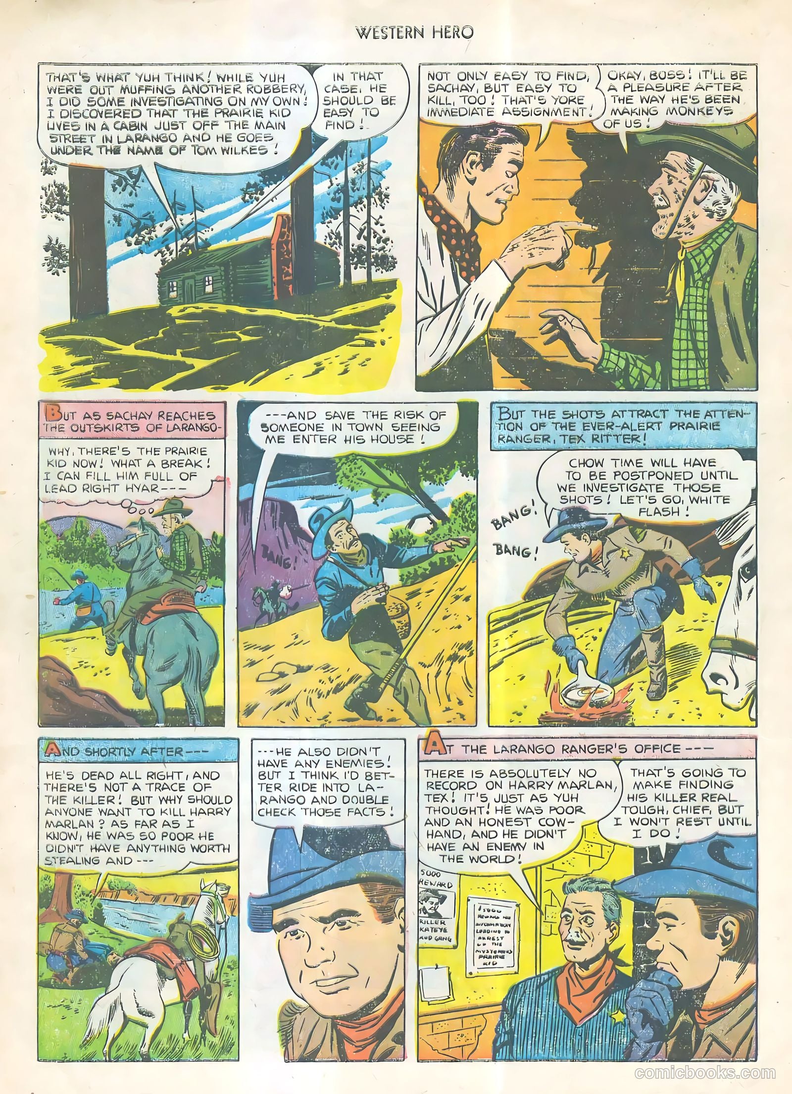 Western Hero #111 (1952) — page 3 of 33