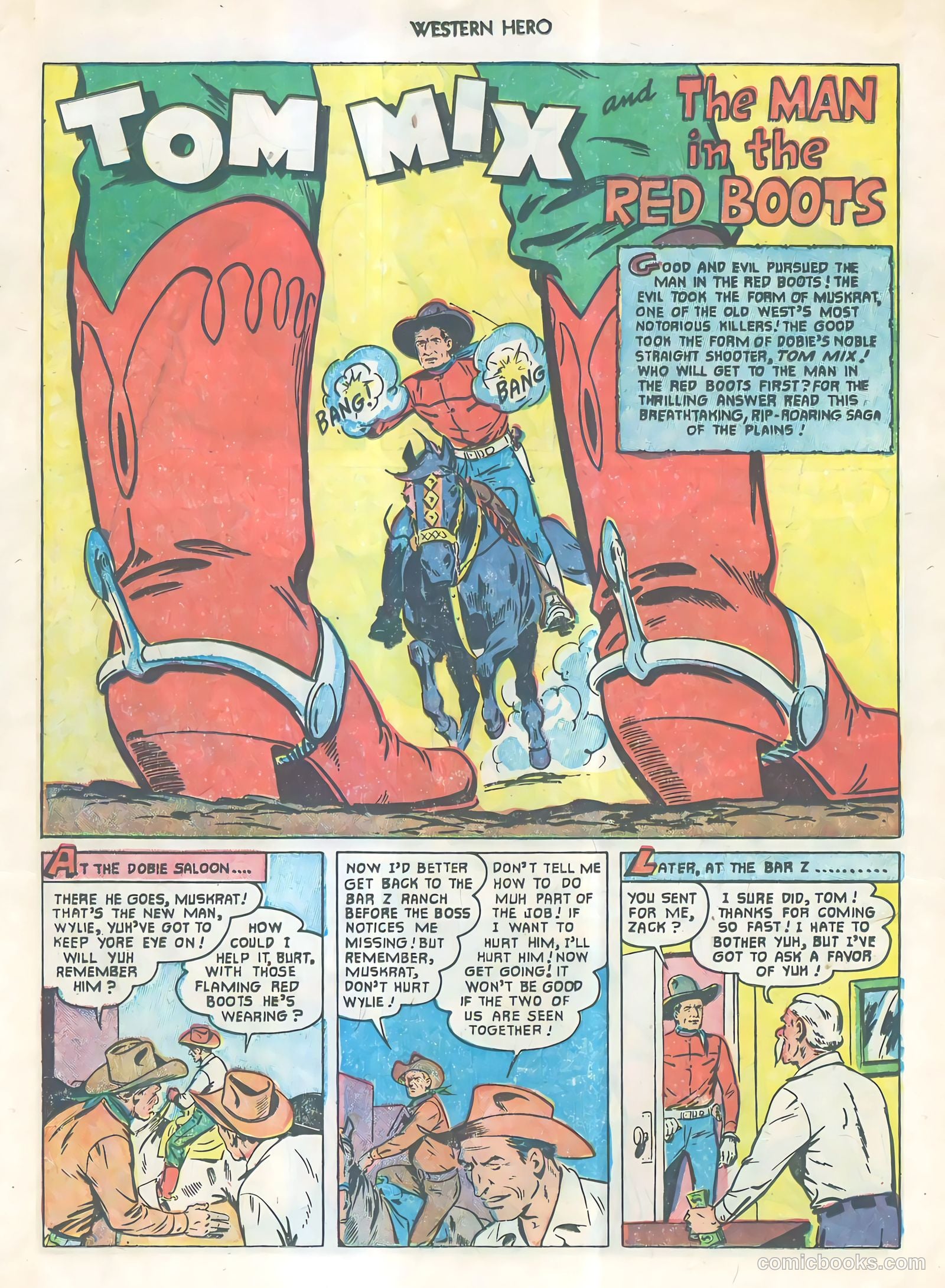 Western Hero #111 (1952) — page 17 of 33