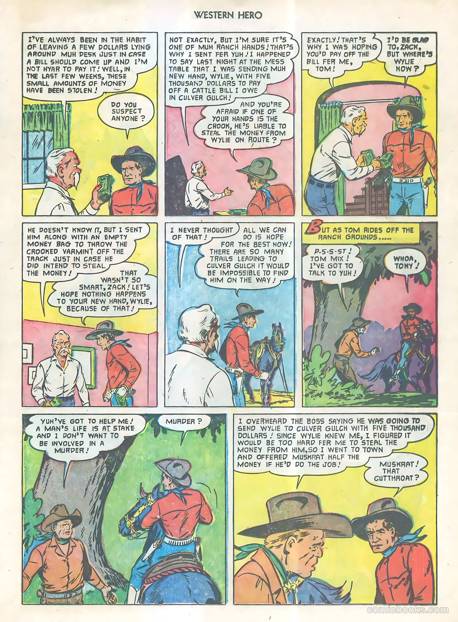 Western Hero #111 (1952) — page 18 of 33