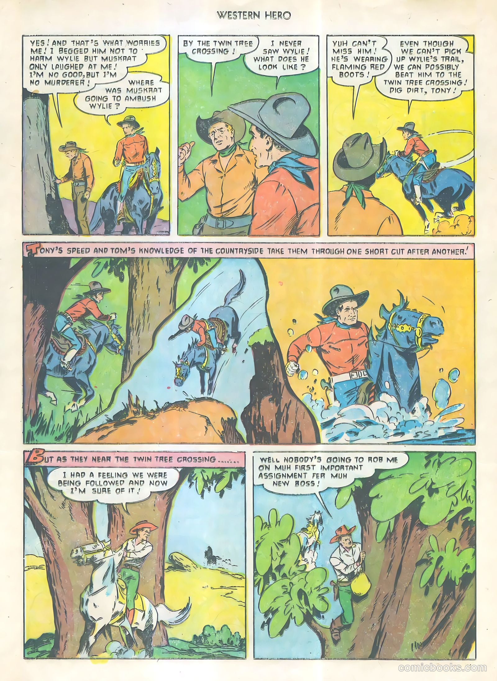 Western Hero #111 (1952) — page 19 of 33