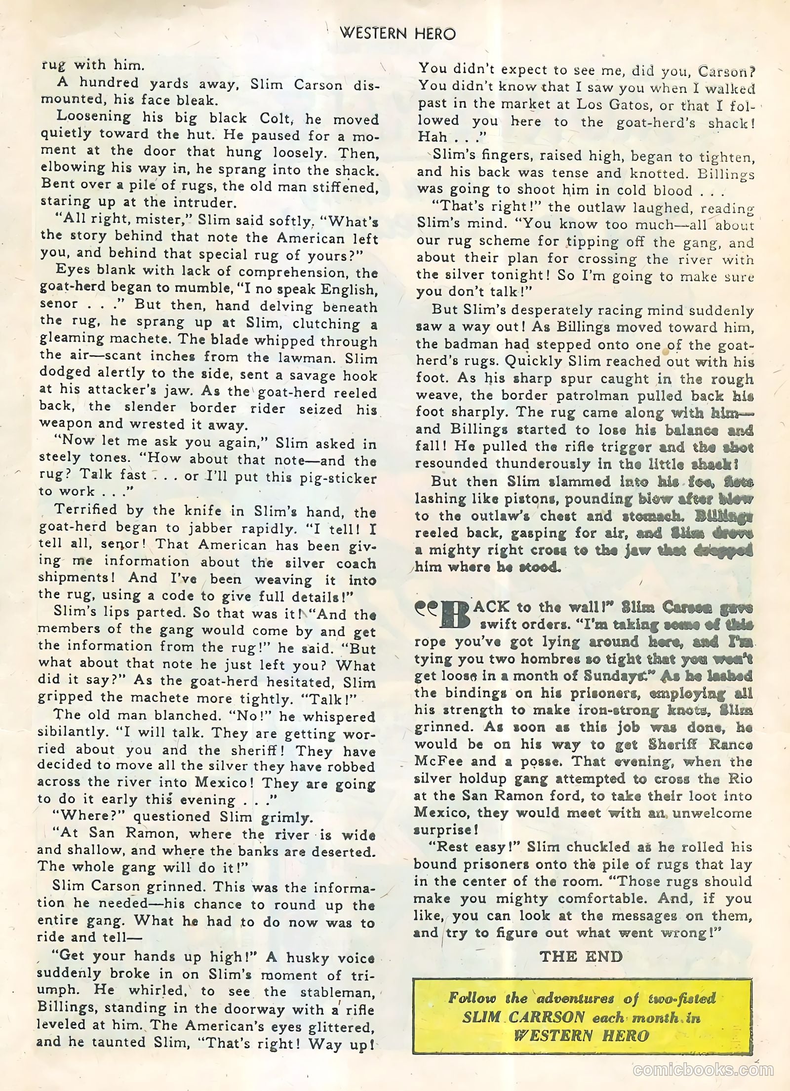 Western Hero #111 (1952) — page 26 of 33