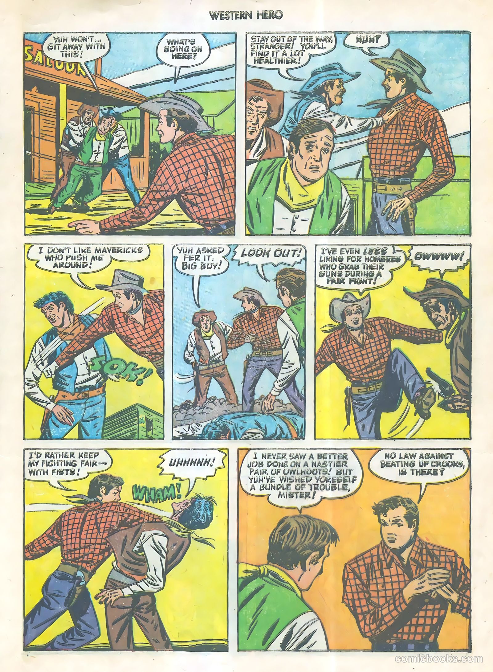 Western Hero #111 (1952) — page 28 of 33