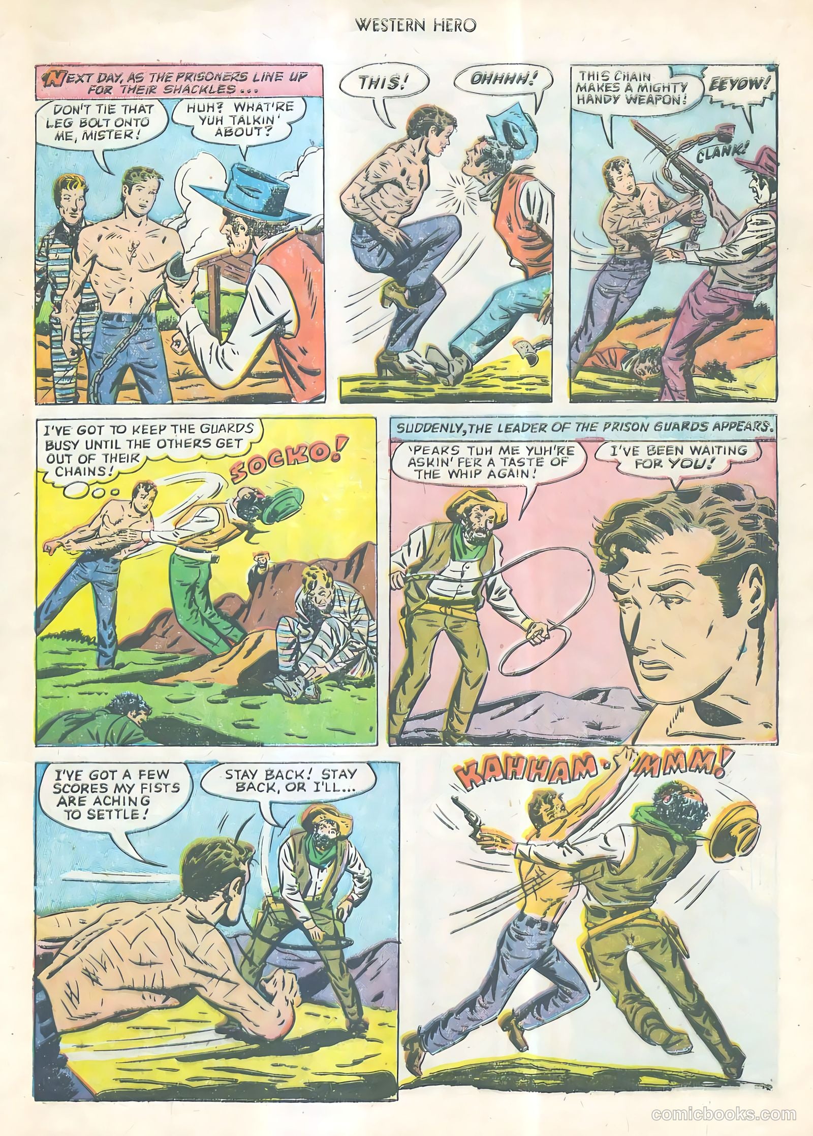 Western Hero #111 (1952) — page 32 of 33