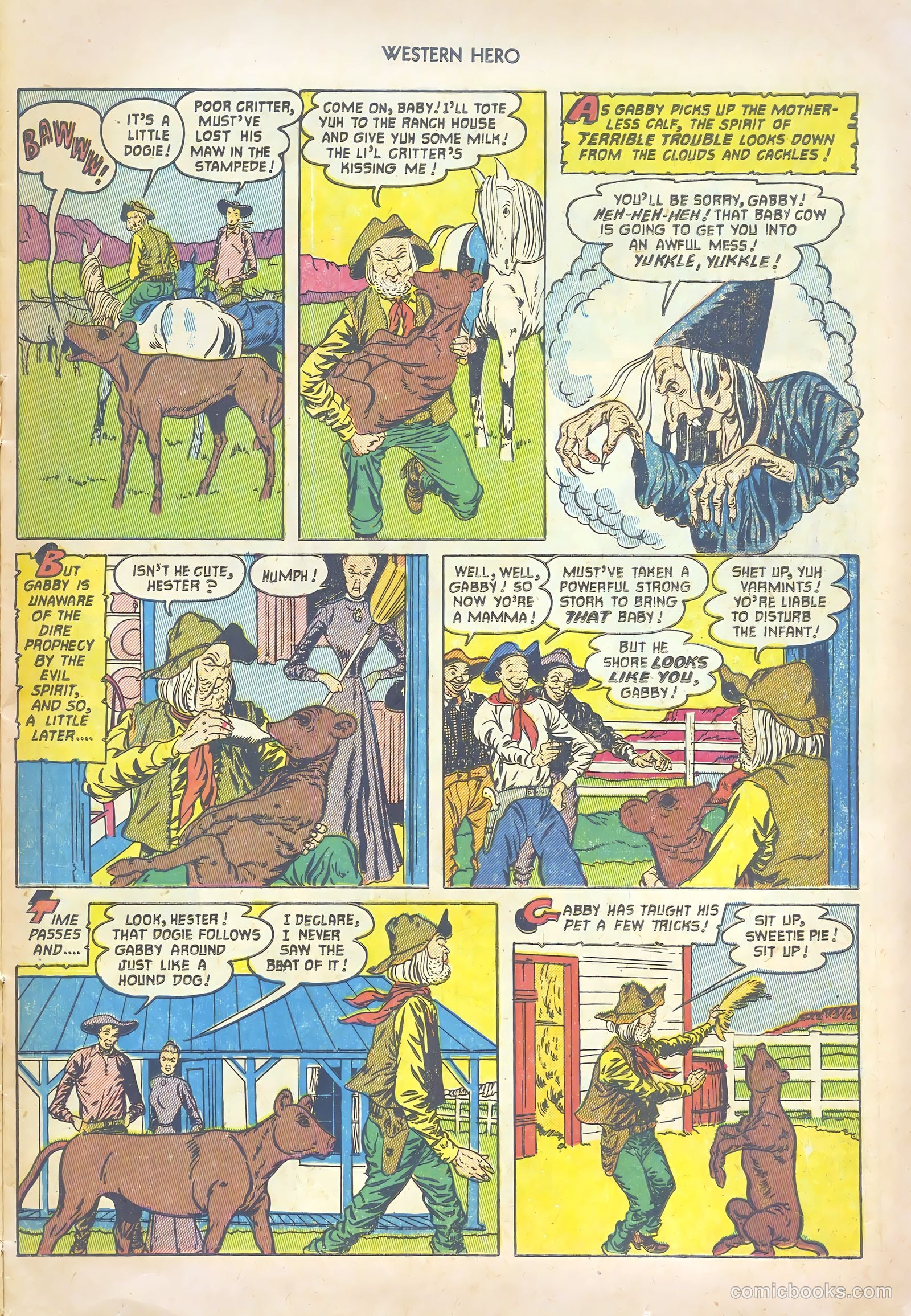 Western Hero #112 (1952) — page 13 of 36