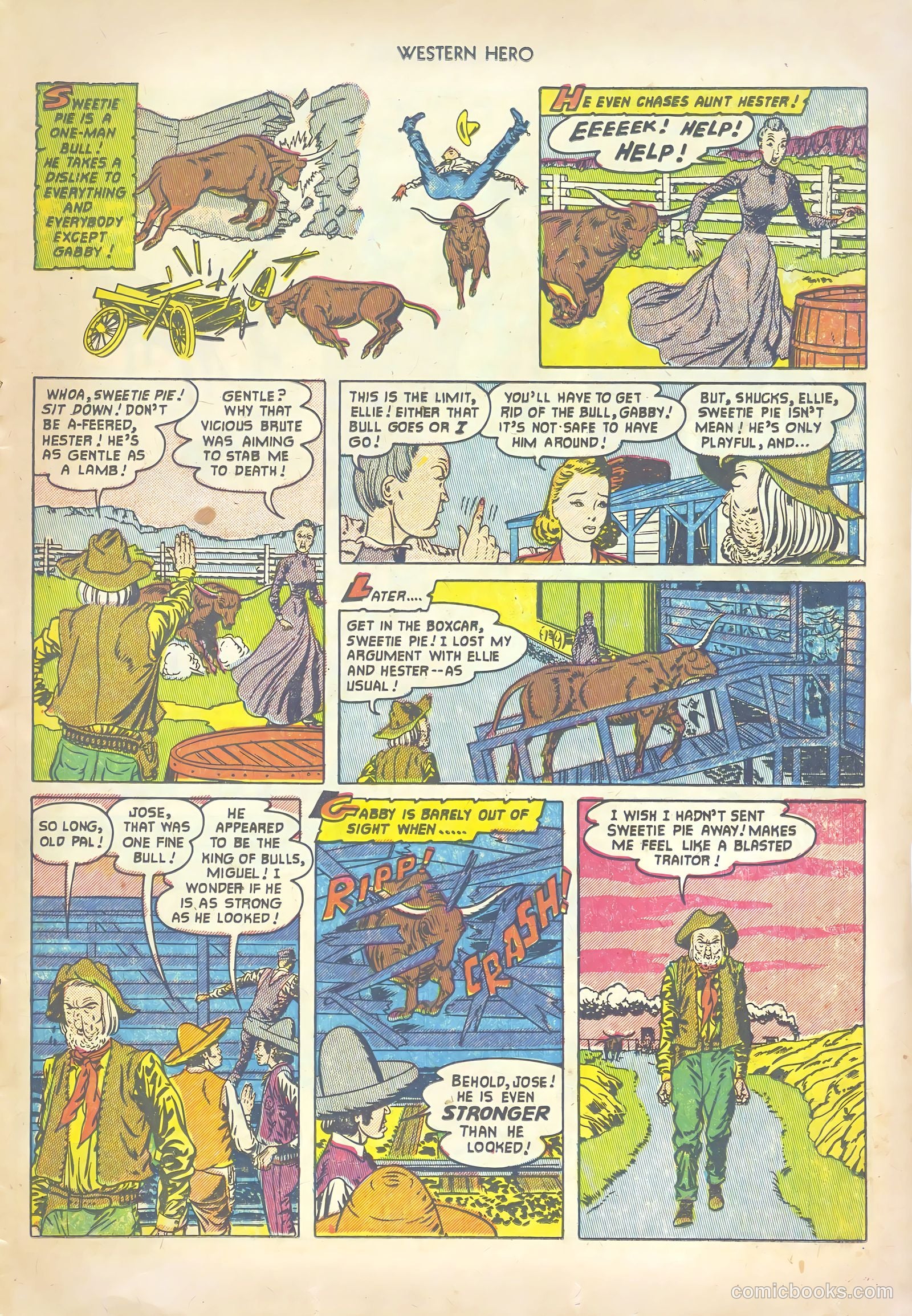 Western Hero #112 (1952) — page 15 of 36