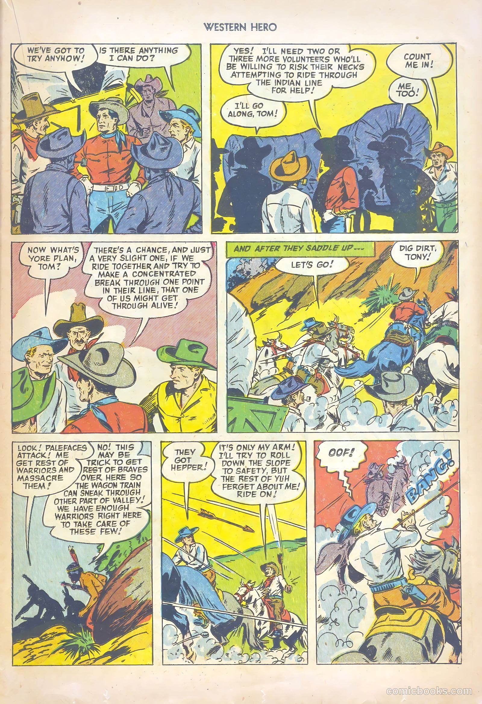 Western Hero #112 (1952) — page 21 of 36