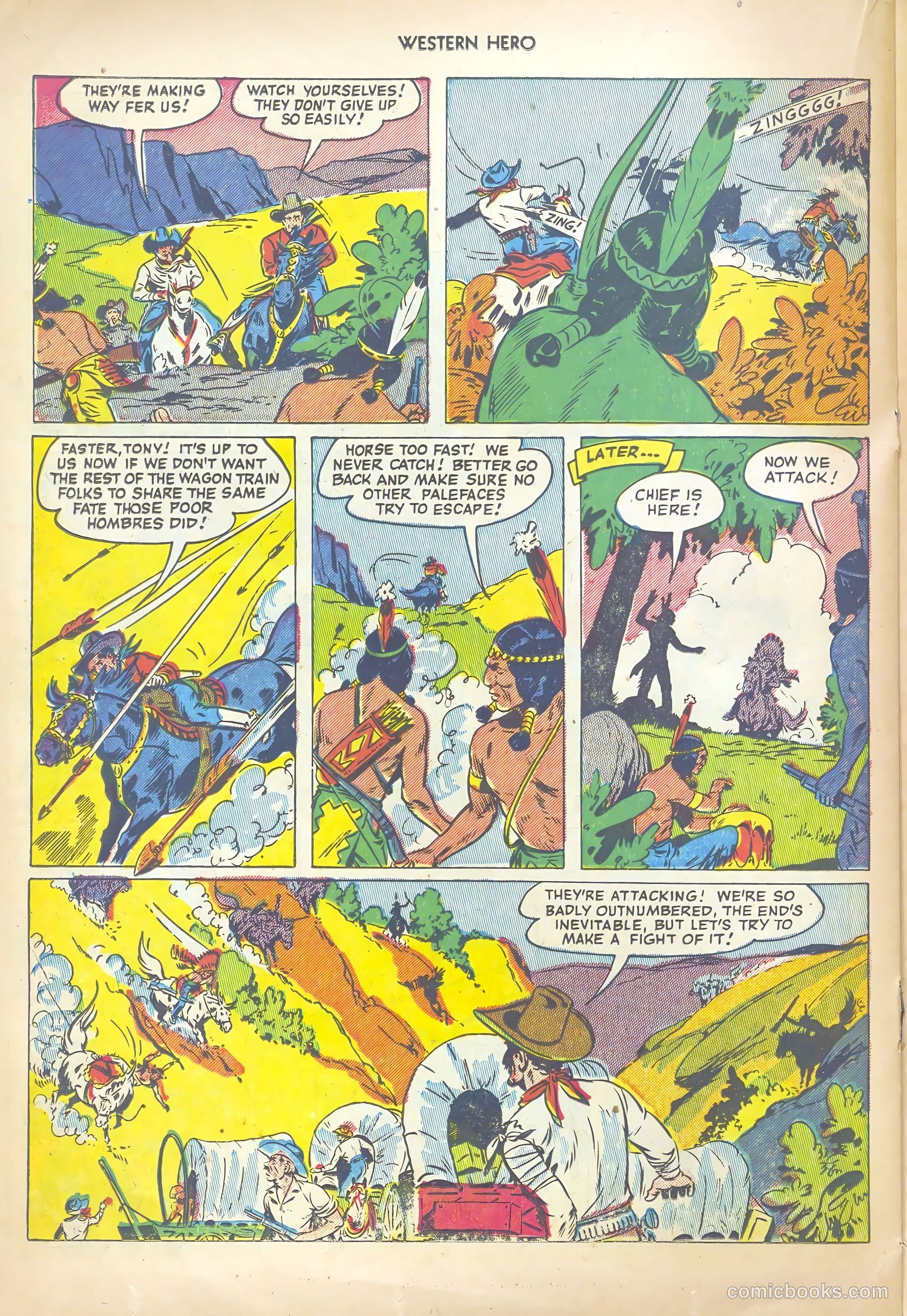 Western Hero #112 (1952) — page 22 of 36