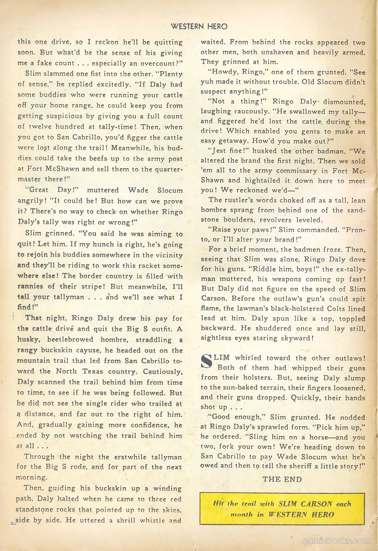 Western Hero #112 (1952) — page 26 of 36
