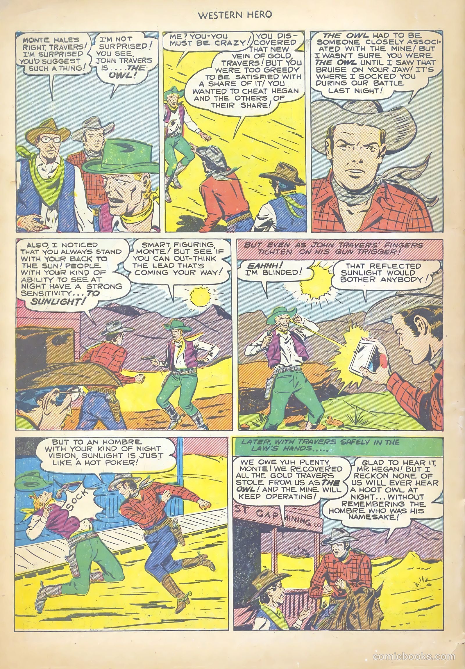 Western Hero #112 (1952) — page 34 of 36