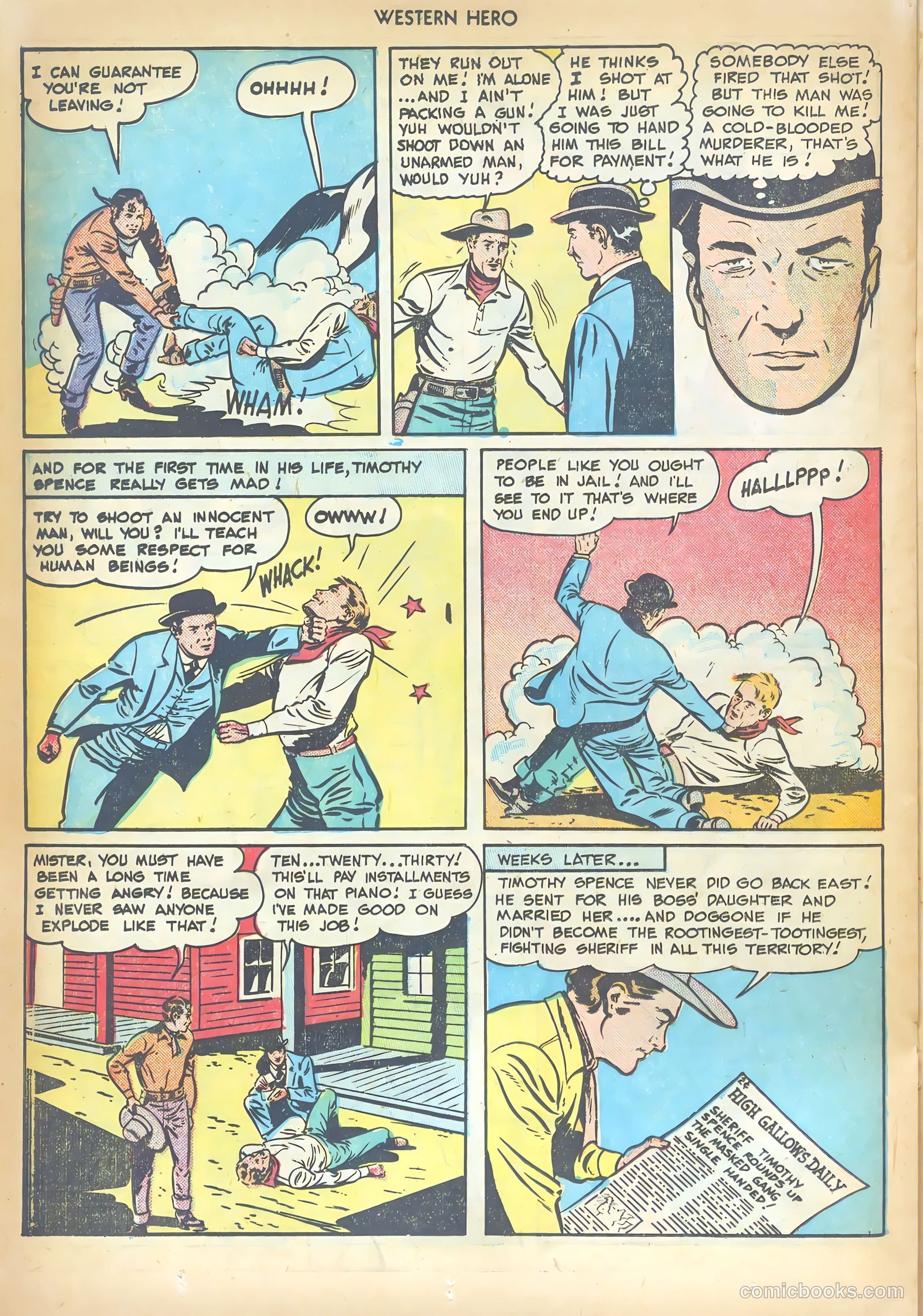 Western Hero #78 (1949) — page 28 of 52