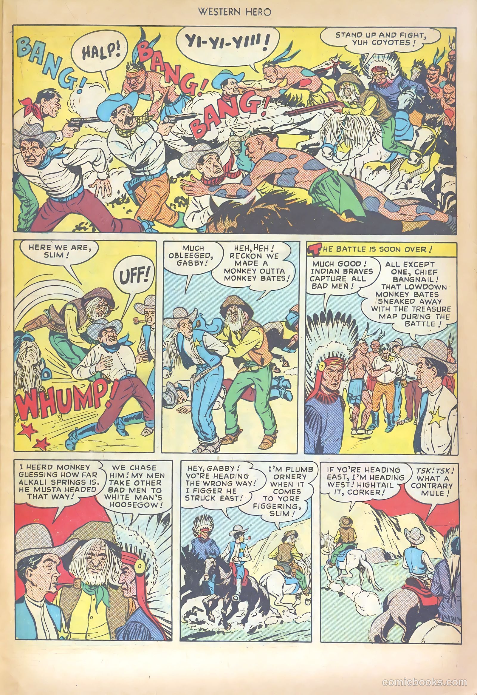 Western Hero #78 (1949) — page 35 of 52