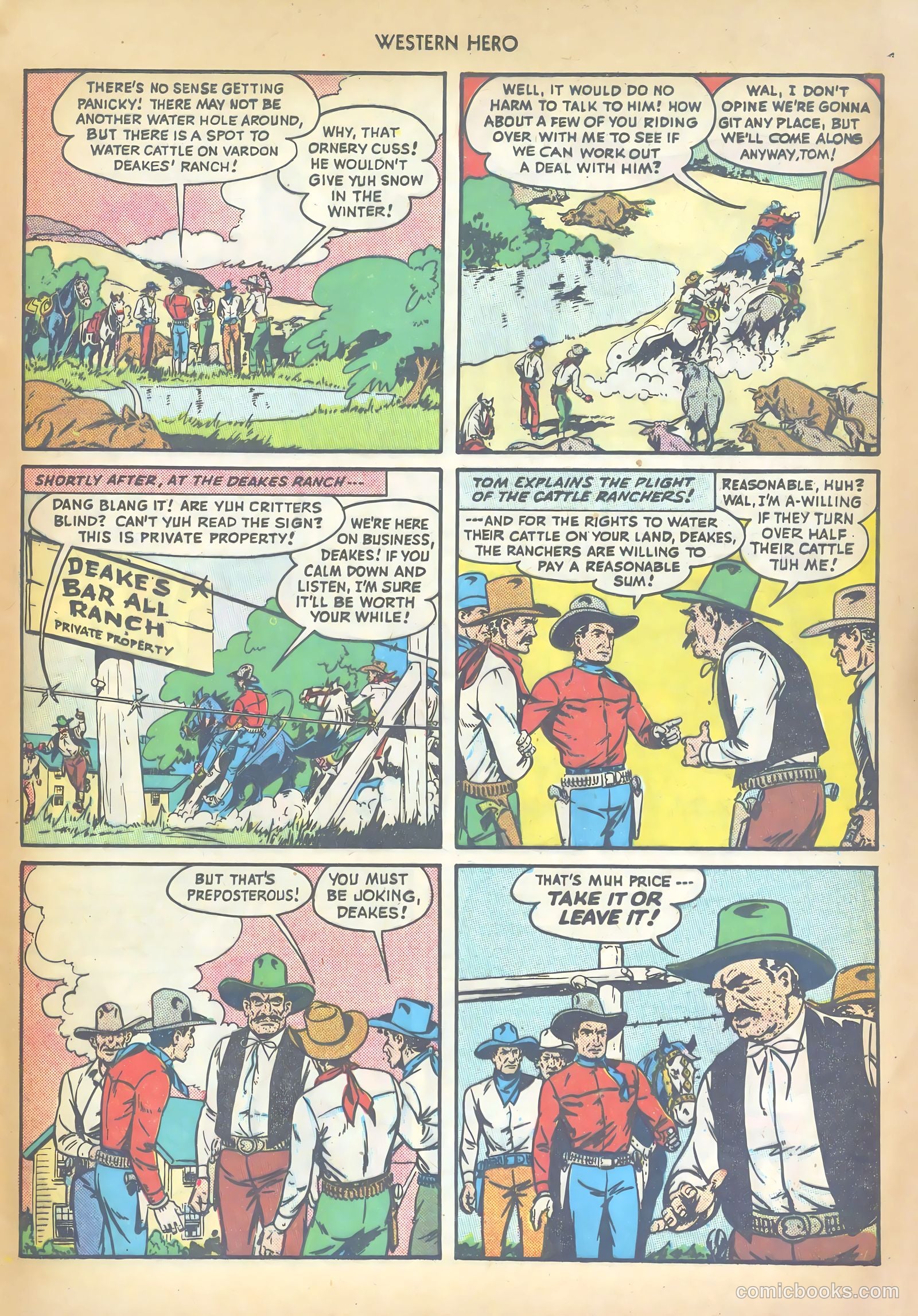 Western Hero #79 (1949) — page 25 of 36