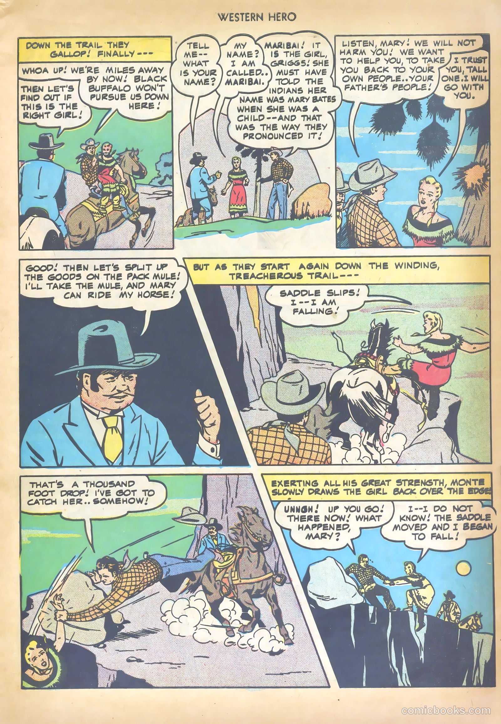 Western Hero #80 (1949) — page 21 of 52