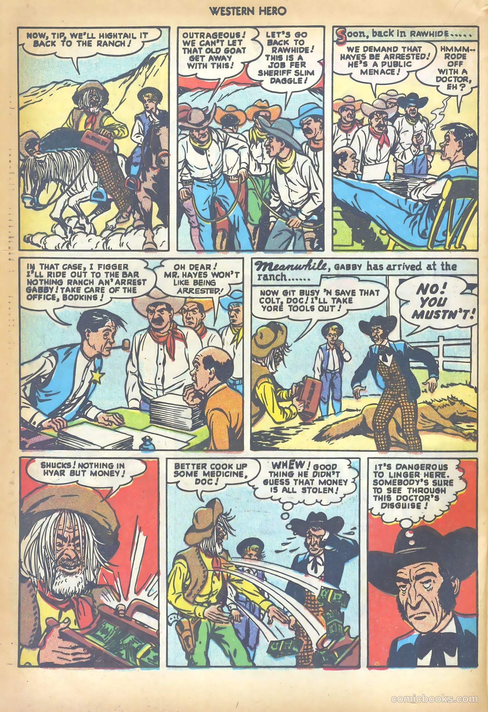 Western Hero #80 (1949) — page 36 of 52