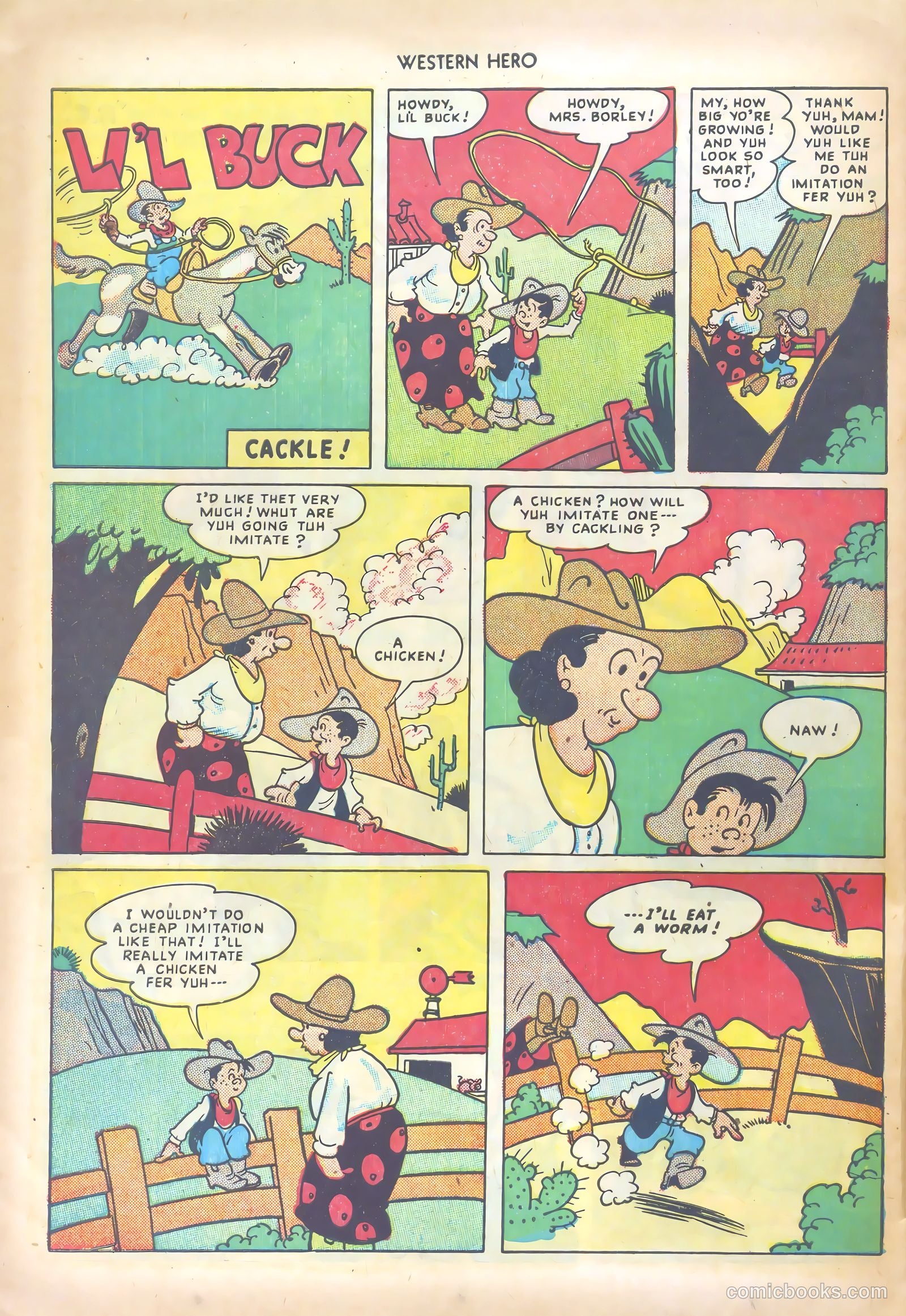 Western Hero #81 (1949) — page 34 of 52