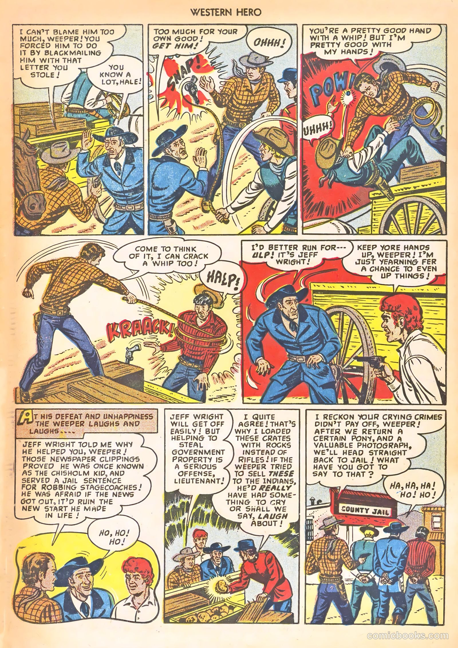 Western Hero #83 (1949) — page 22 of 36