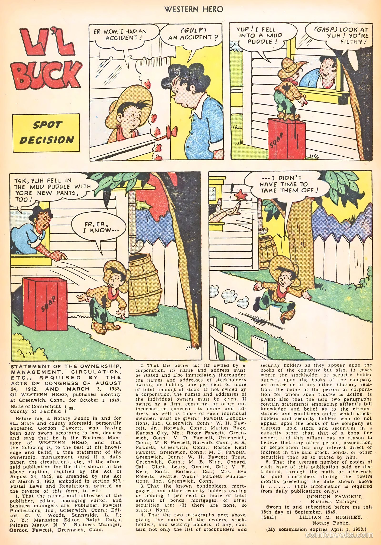 Western Hero #86 (1949) — page 34 of 52