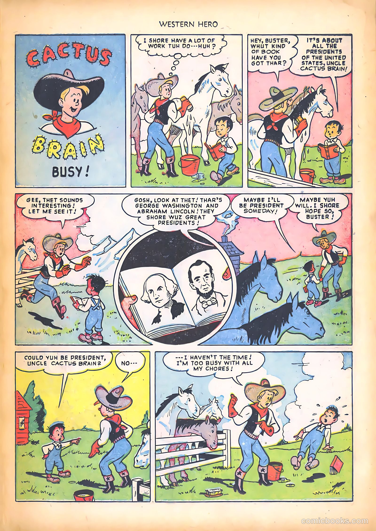 Western Hero #87 (1950) — page 22 of 35