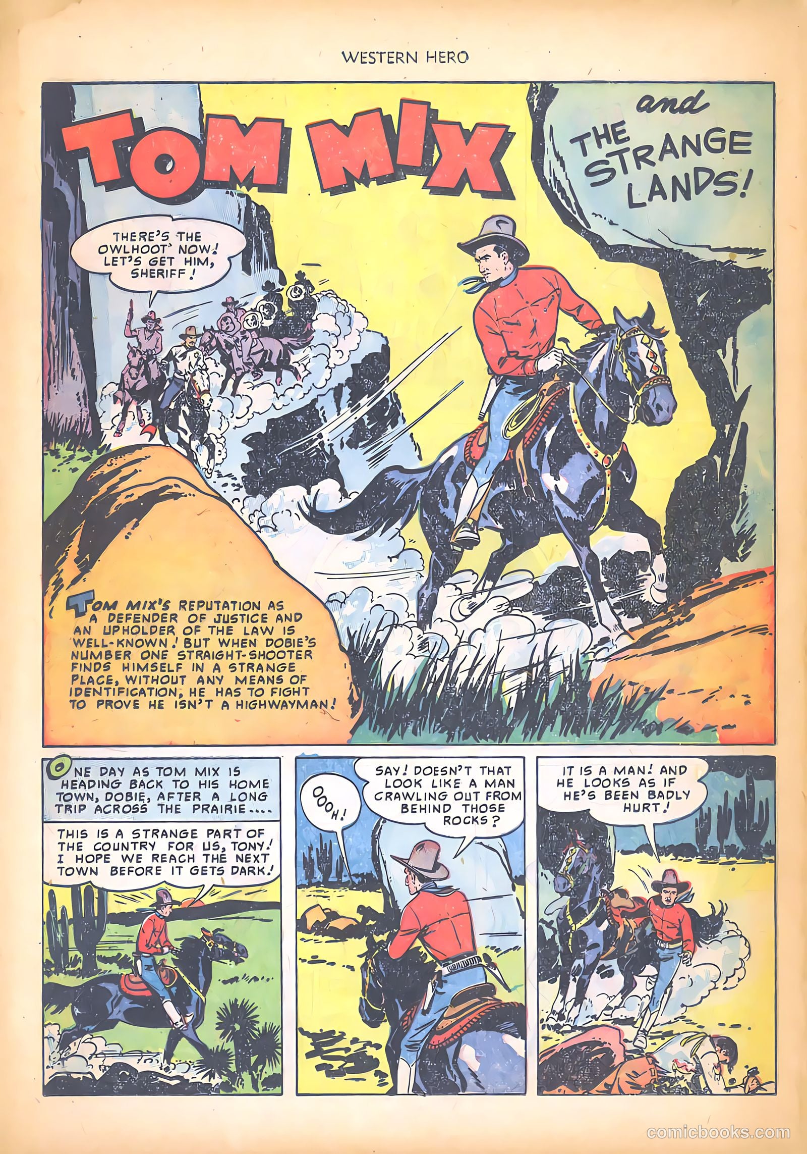 Western Hero #87 (1950) — page 23 of 35