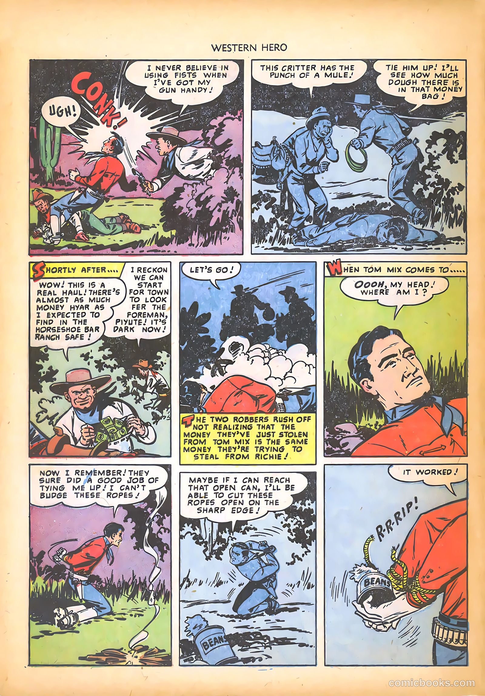 Western Hero #87 (1950) — page 27 of 35