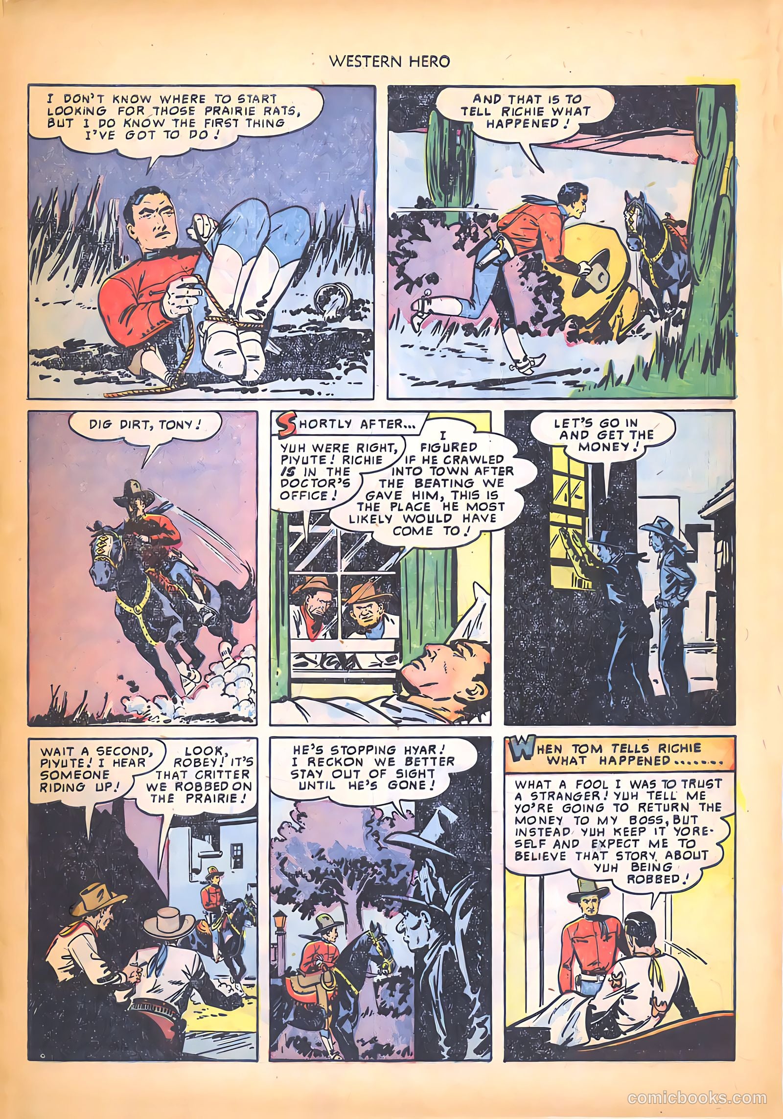 Western Hero #87 (1950) — page 28 of 35