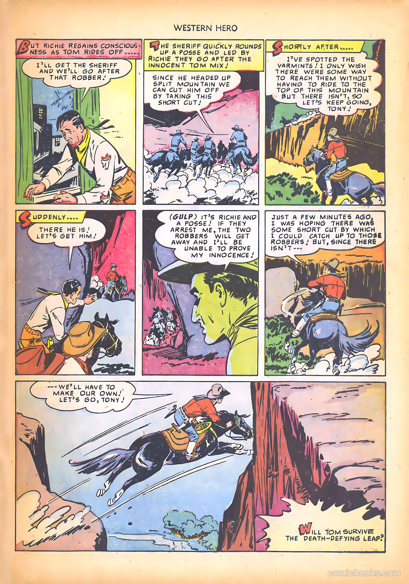 Western Hero #87 (1950) — page 30 of 35