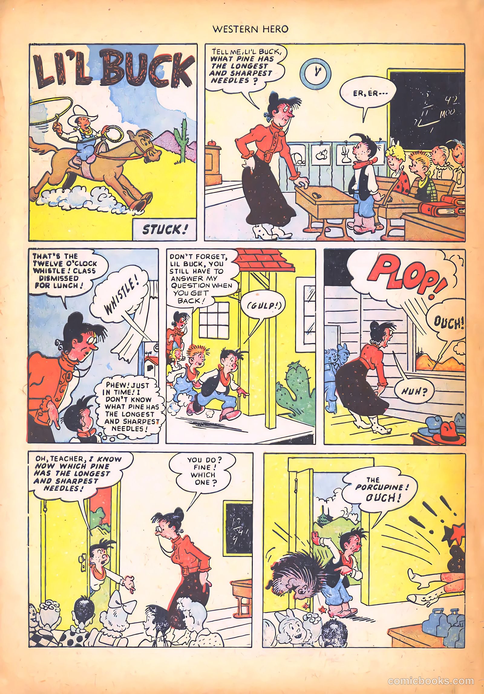 Western Hero #87 (1950) — page 33 of 35