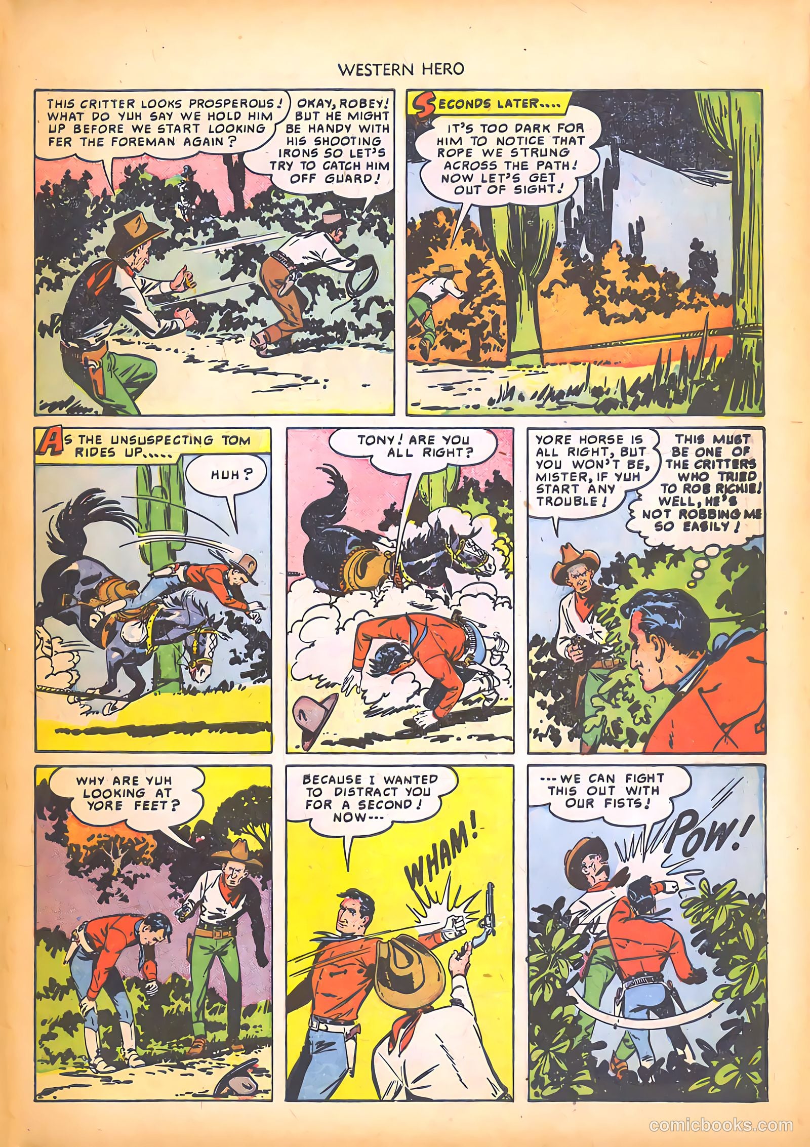 Western Hero #87 (1950) — page 27 of 36