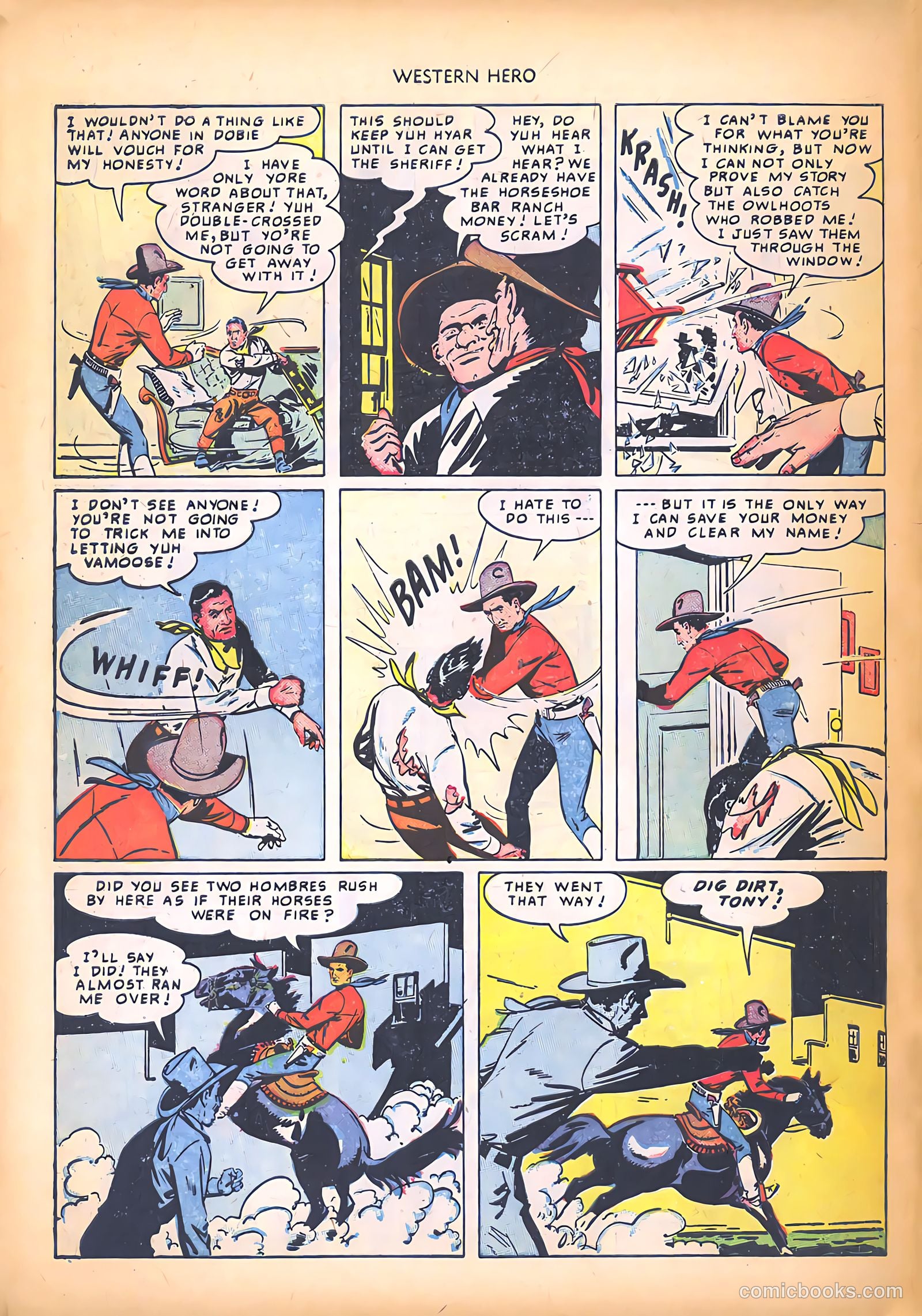 Western Hero #87 (1950) — page 30 of 36