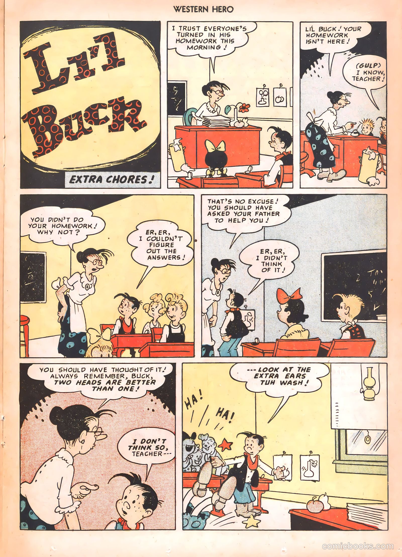 Western Hero #88 (1950) — page 25 of 52
