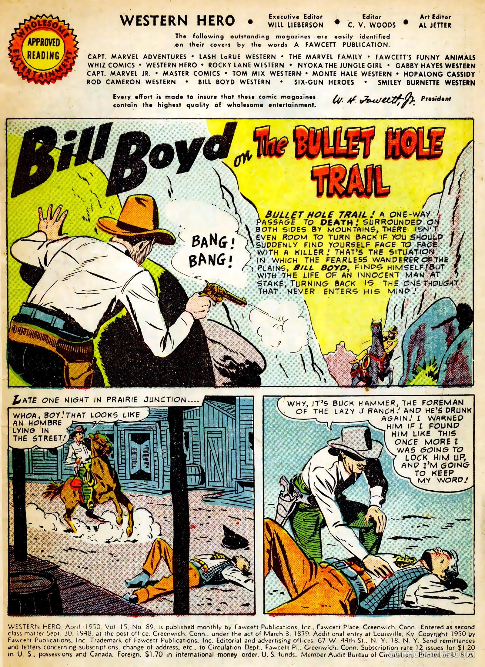Western Hero #89 (1950) — page 3 of 52