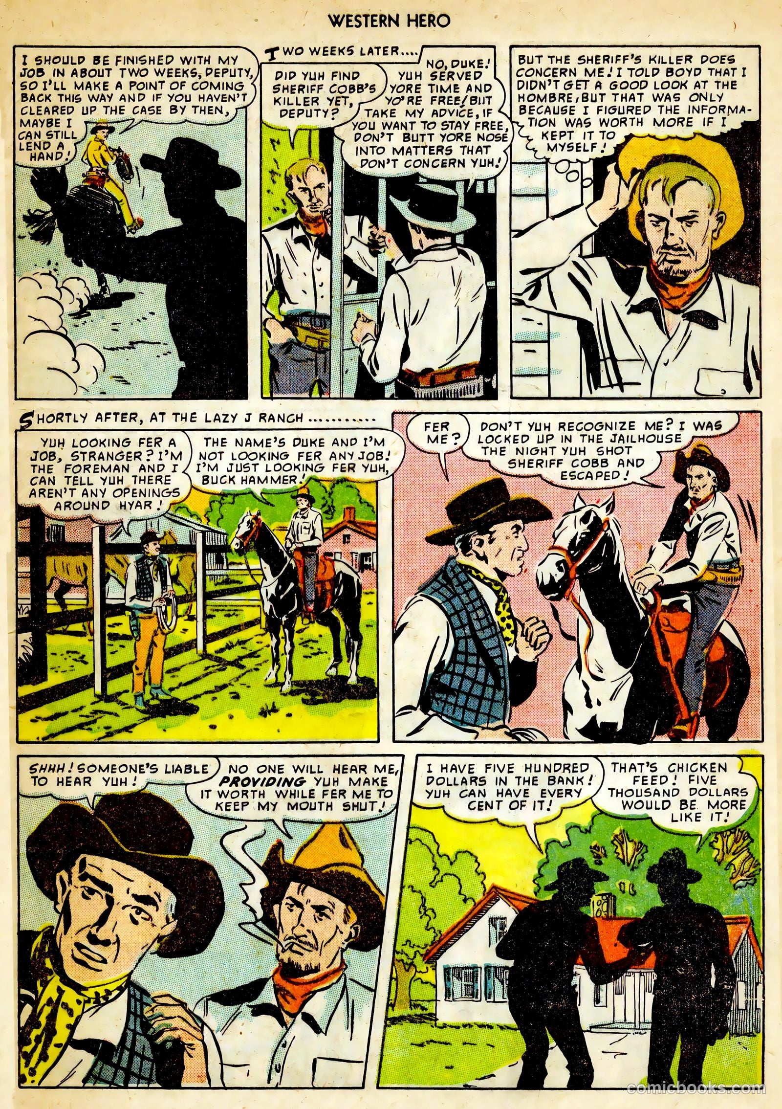 Western Hero #89 (1950) — page 5 of 52