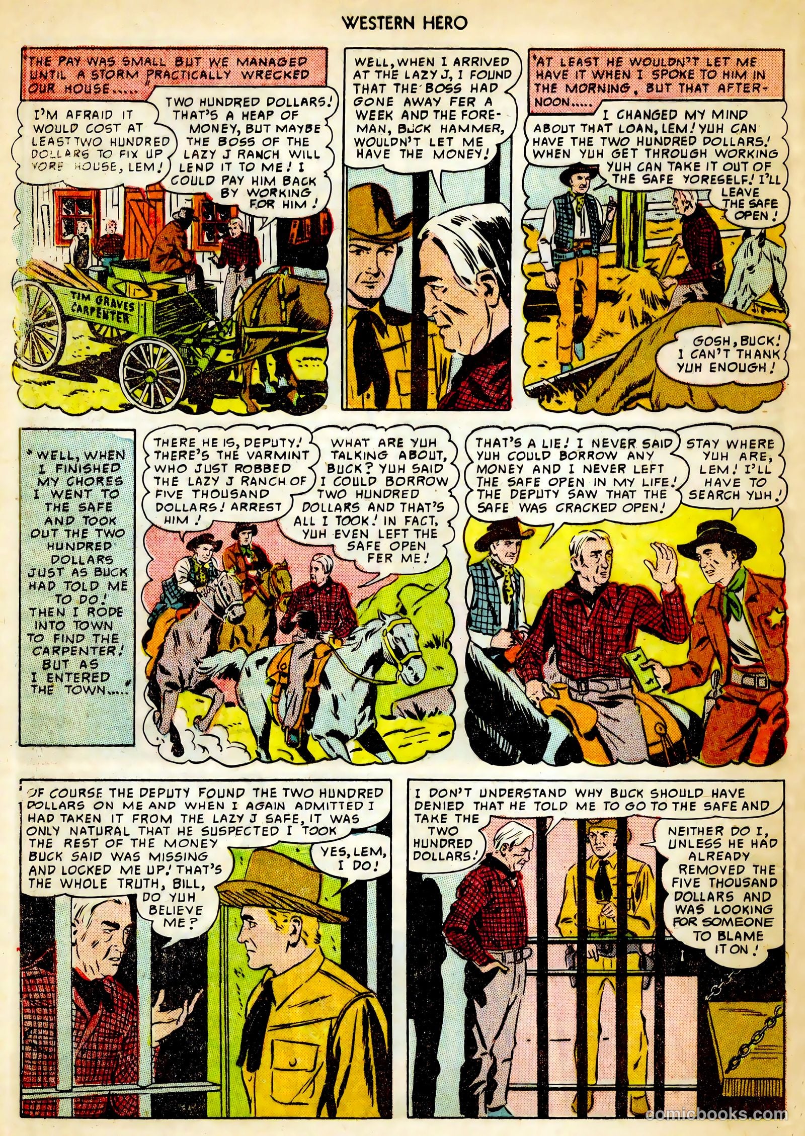 Western Hero #89 (1950) — page 8 of 52
