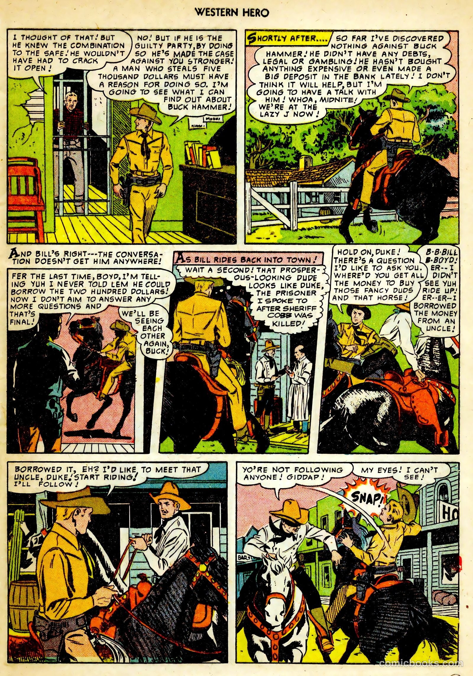 Western Hero #89 (1950) — page 9 of 52
