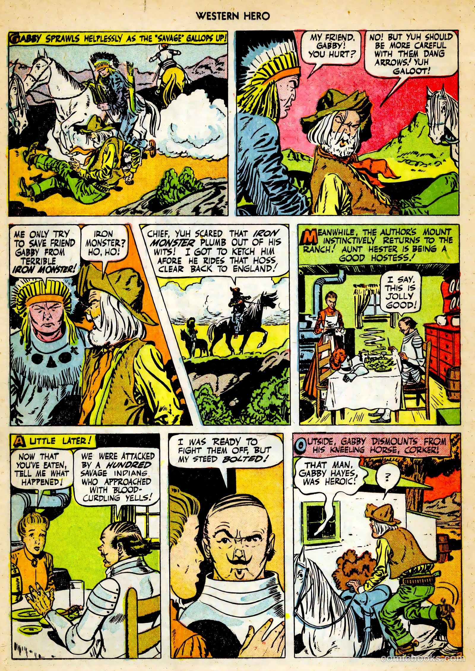 Western Hero #89 (1950) — page 28 of 52