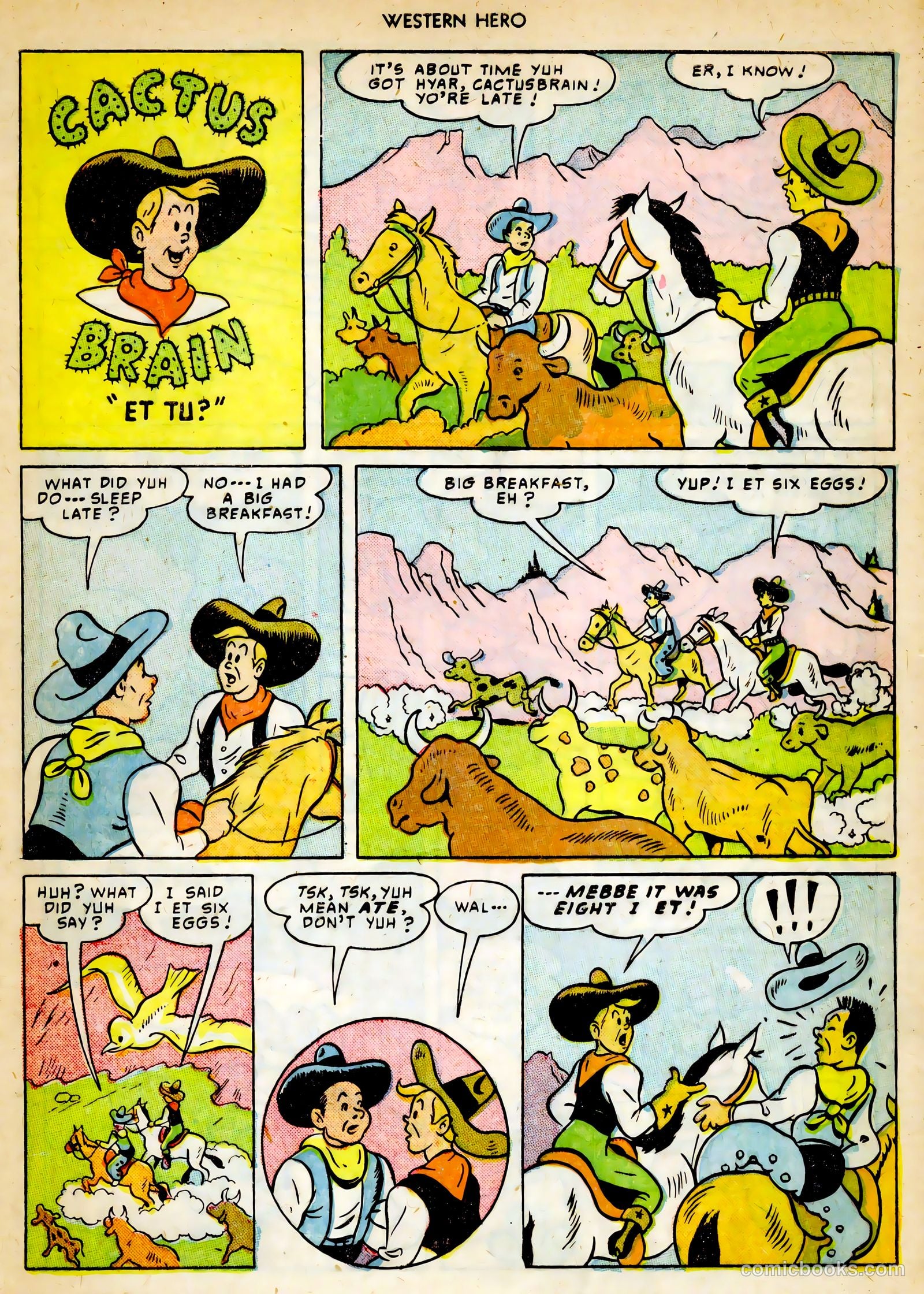 Western Hero #89 (1950) — page 33 of 52