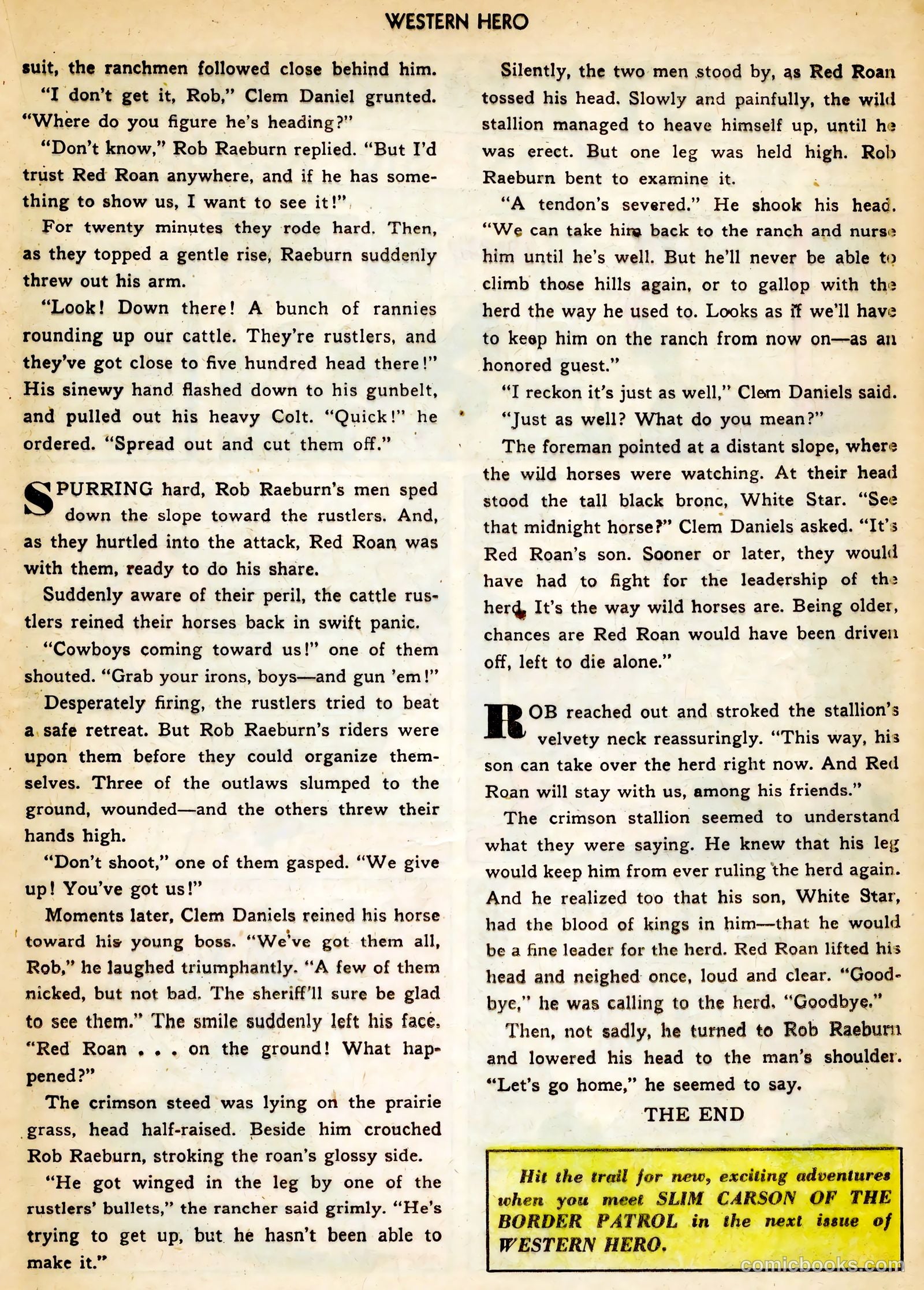 Western Hero #89 (1950) — page 37 of 52